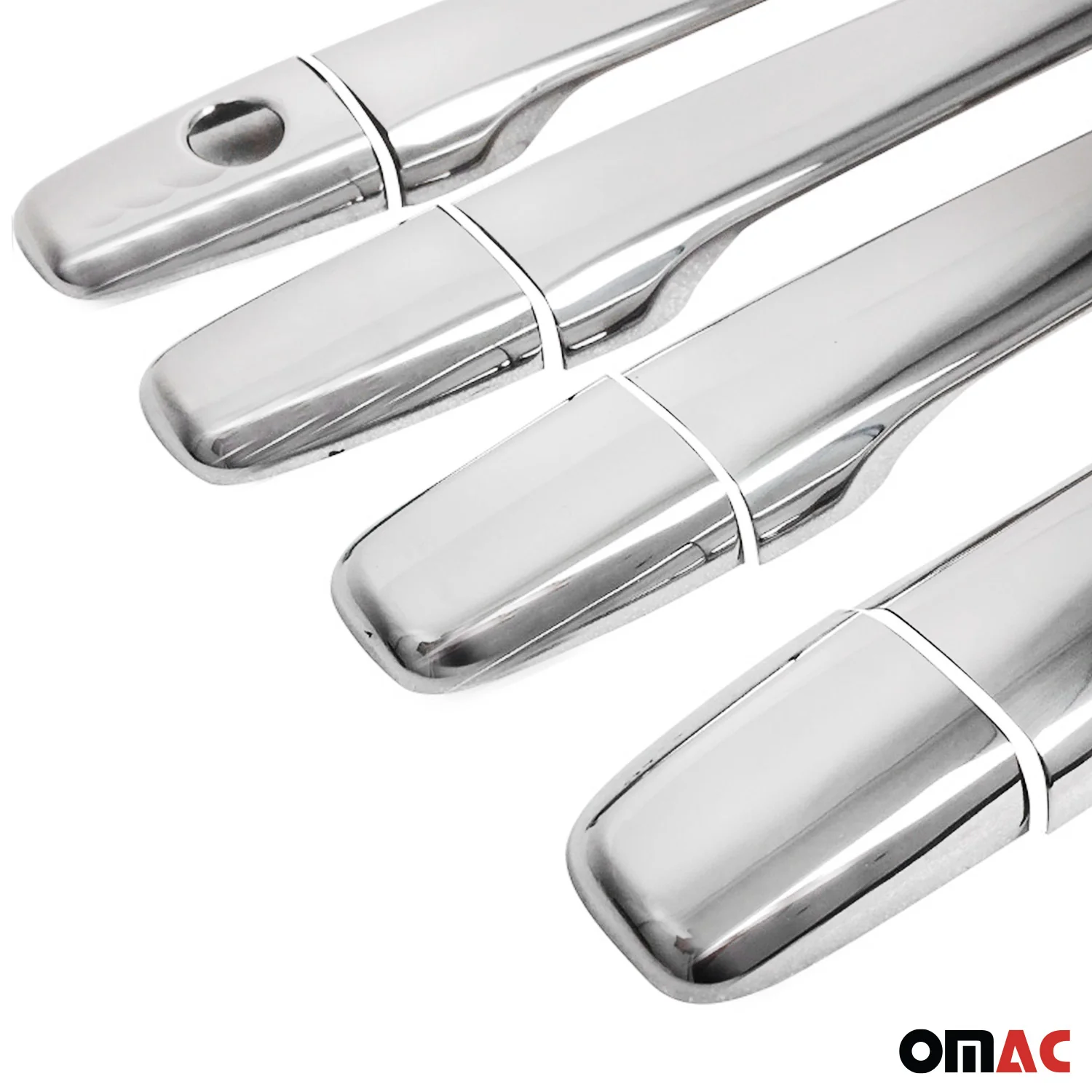 2011-2021 Mitsubishi Outlander Sport Car Door Handle Cover Protector Stainless Steel - Image 7