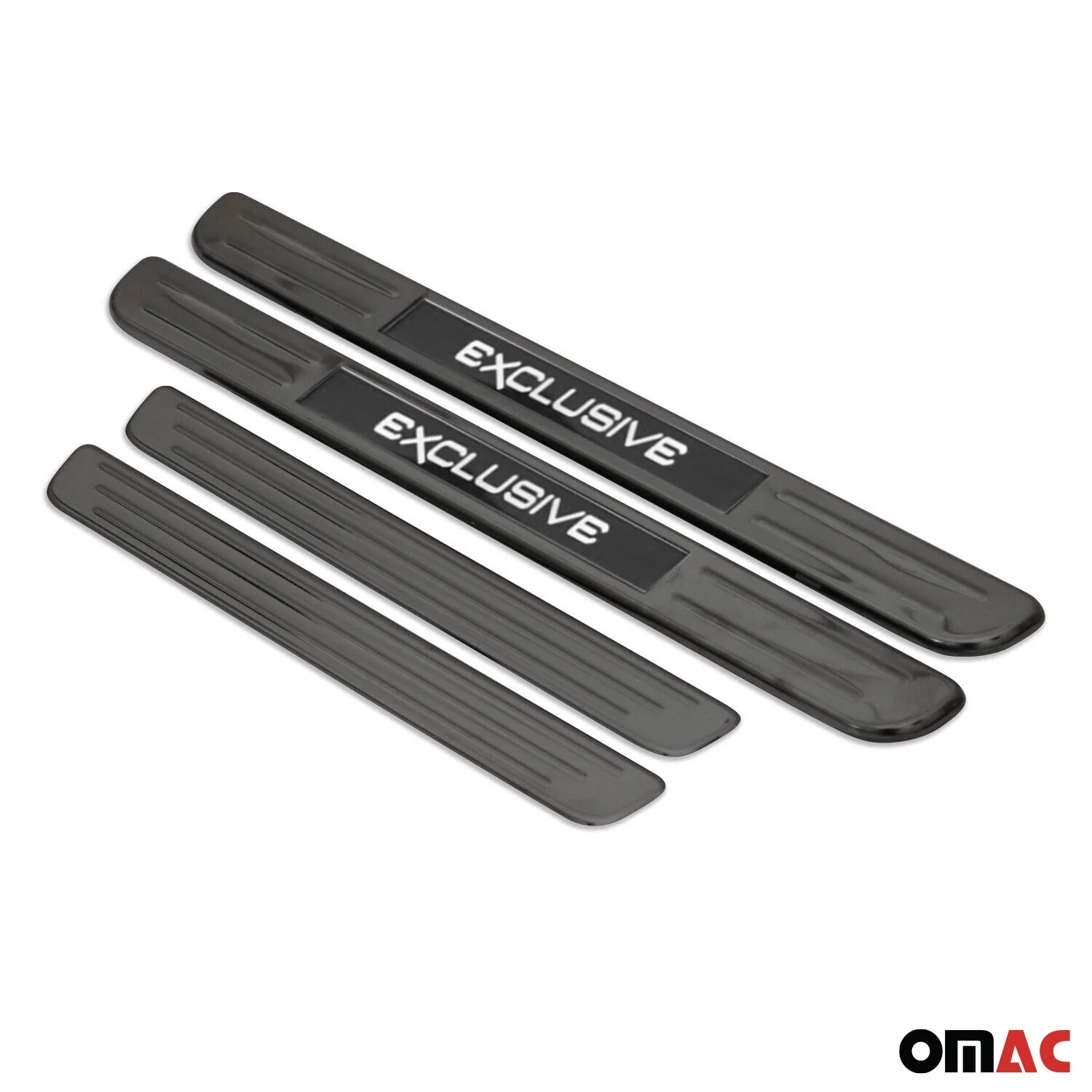 Honda Door Sill Scuff Plate Illuminated Exclusive Stainless Steel Dark 4 Pcs - Image 3