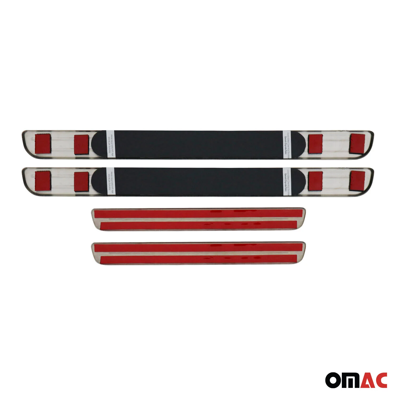 Toyota Door Sill Scuff Plate Illuminated Exclusive Stainless Steel Dark 4 Pcs - Image 5