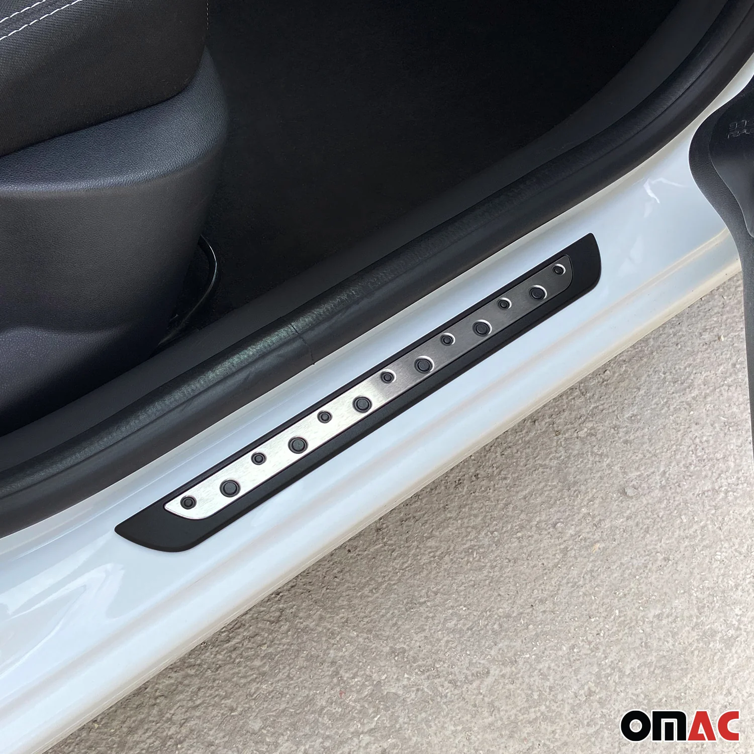 Ford Explorer Door Sill Scuff Plate Scratch Protector Stainless Steel Silver 4 Pcs - Image 2