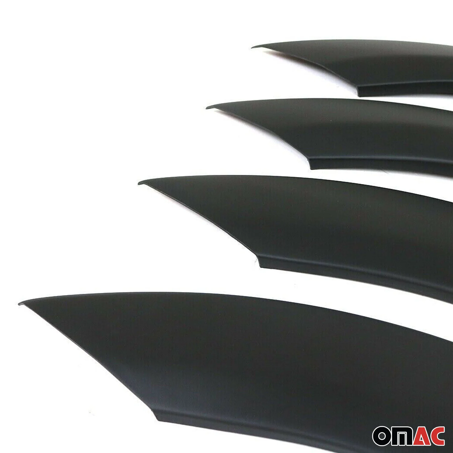 2019-2026 Mercedes Sprinter W907 910 Fender Flares Wheel Protector Black 4x - Image 4