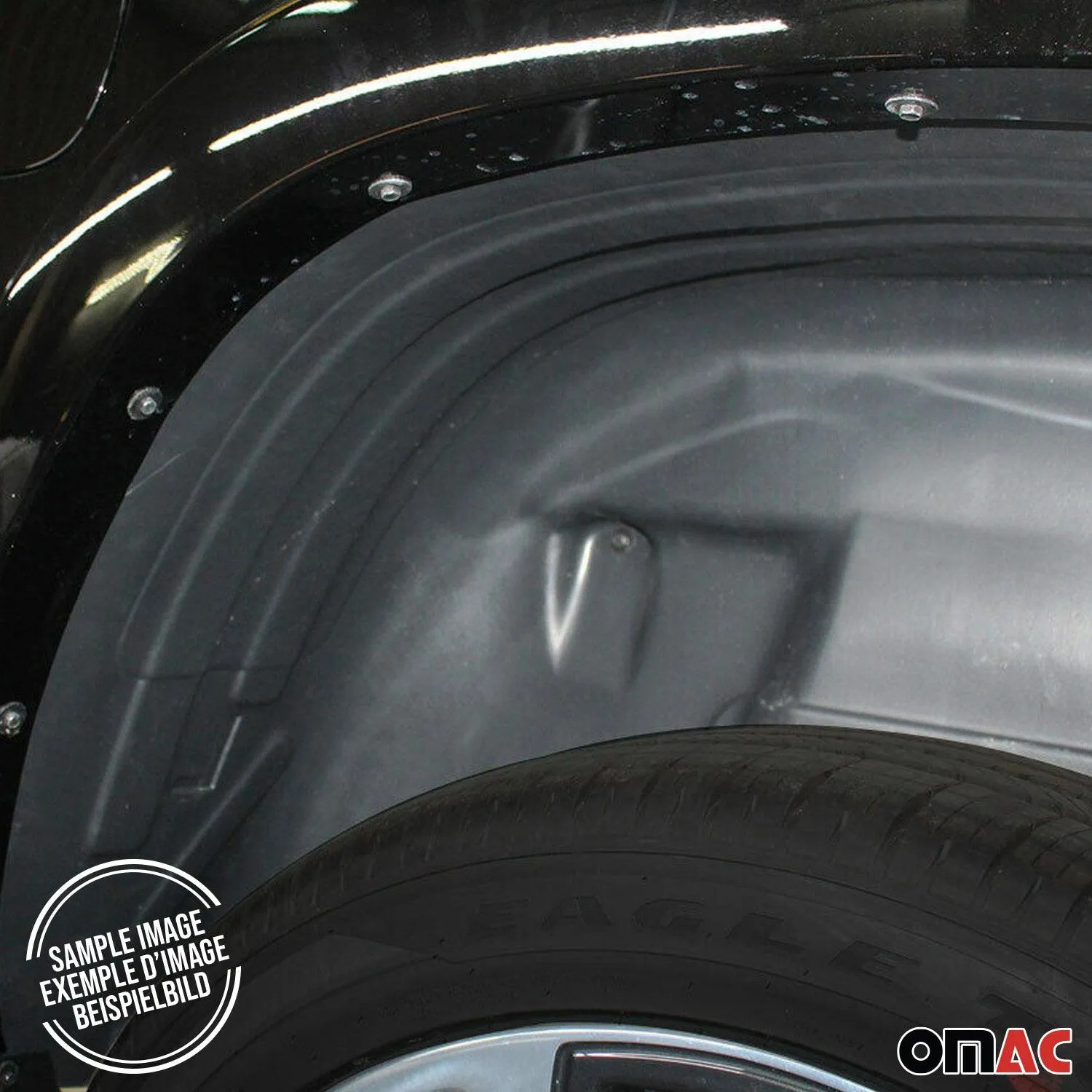 2014-2020 Nissan Rogue Rear Set Wheel Arch Liner Splash Fender Guard Black - Image 8