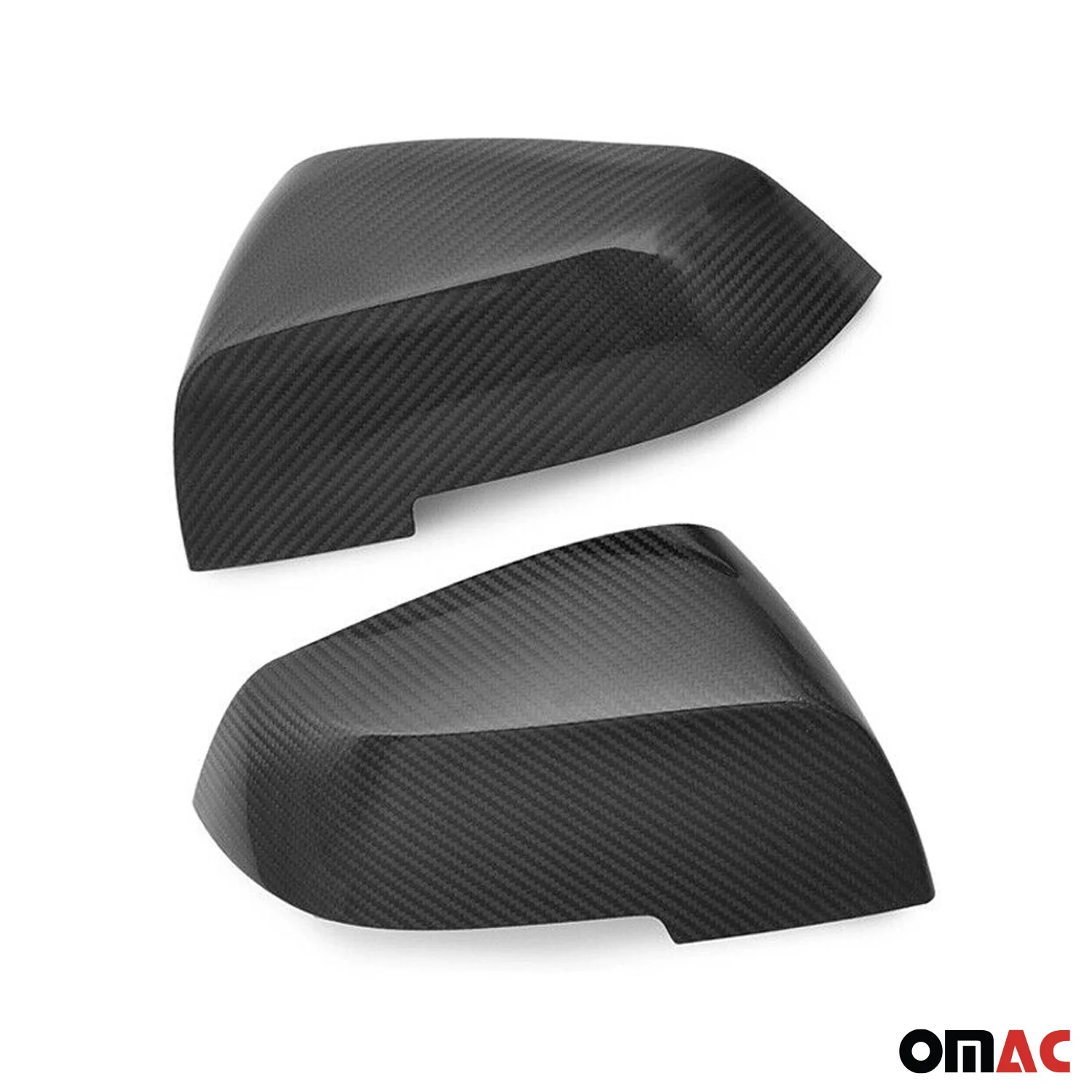 2012-2019 BMW 3 Series F30 F31 F34 Side Mirror Cover Caps Carbon Fiber Black 2Pcs - Image 6