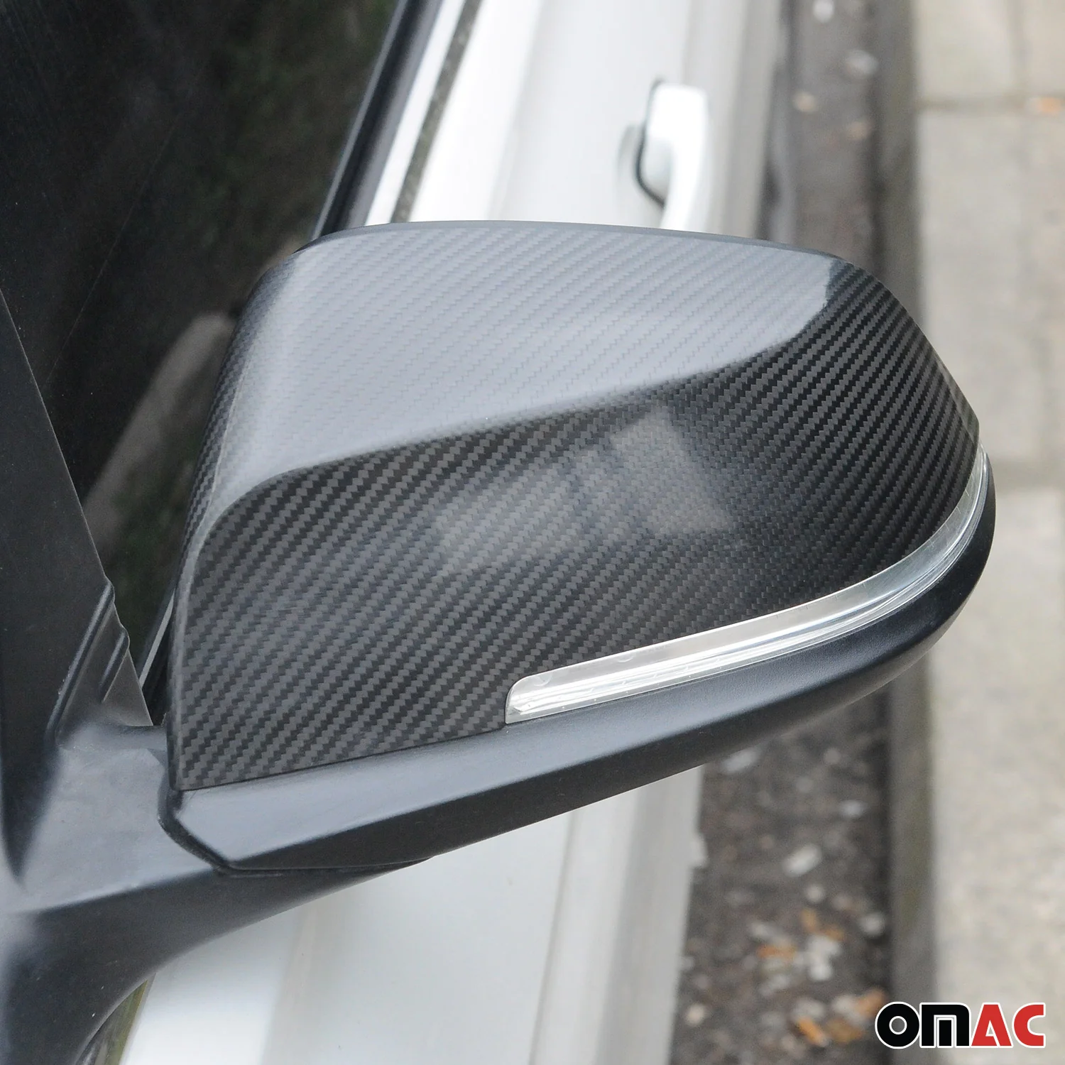 2014-2020 BMW 4 Series F32 F33 F36 Side Mirror Cover Caps Carbon Fiber Black 2Pcs - Image 5