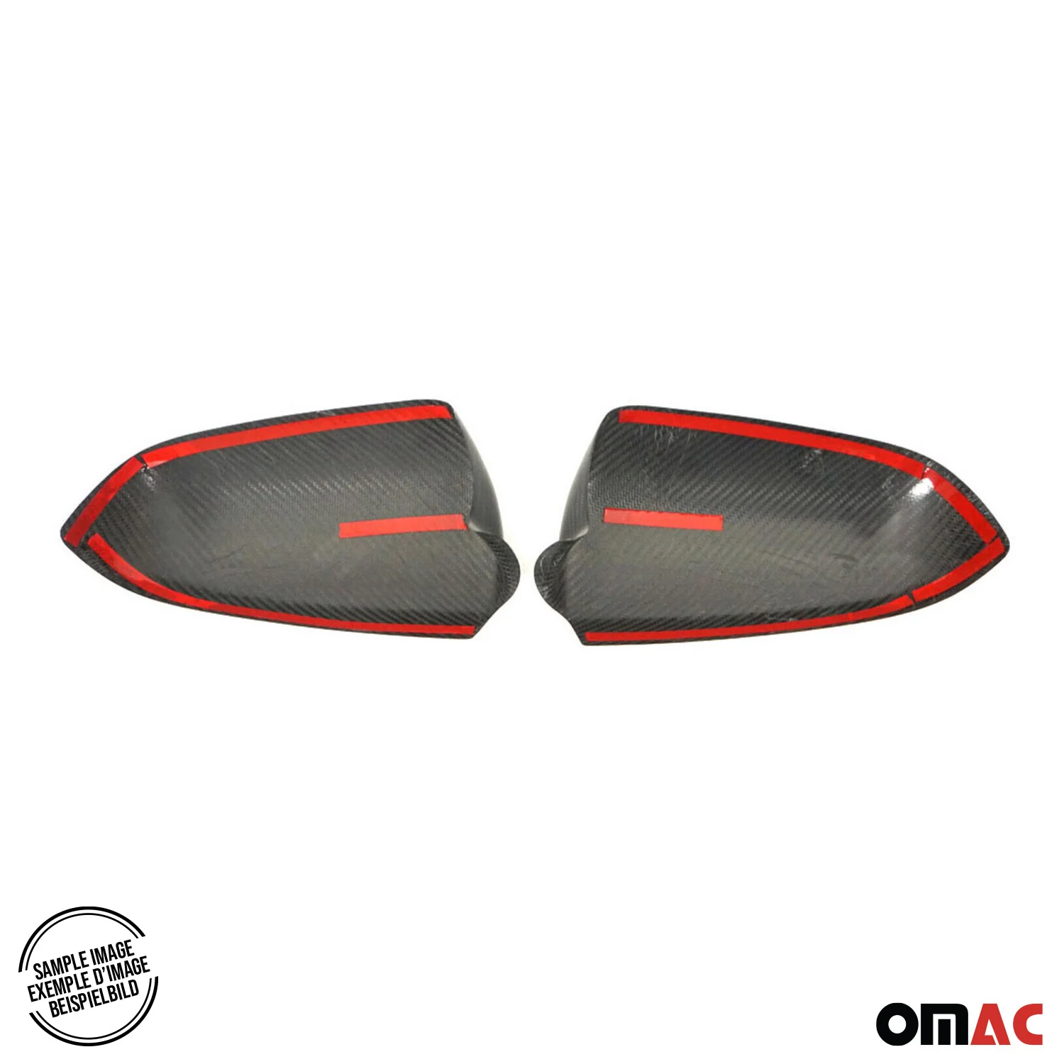 2014-2020 BMW 4 Series F32 F33 F36 Side Mirror Cover Caps Carbon Fiber Black 2Pcs - Image 7