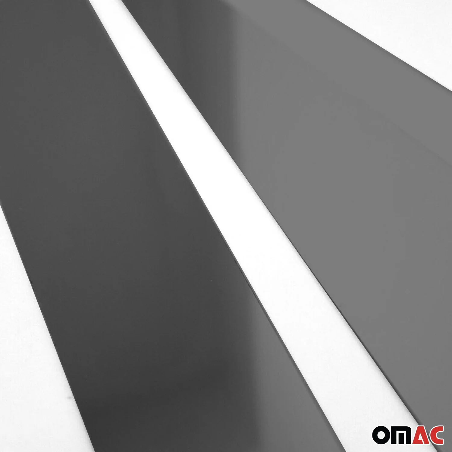 2004-2010 BMW 5 Series E60 M5 Sedan Window B Pillar Posts Trim Stainless Steel Dark 6x - Image 9