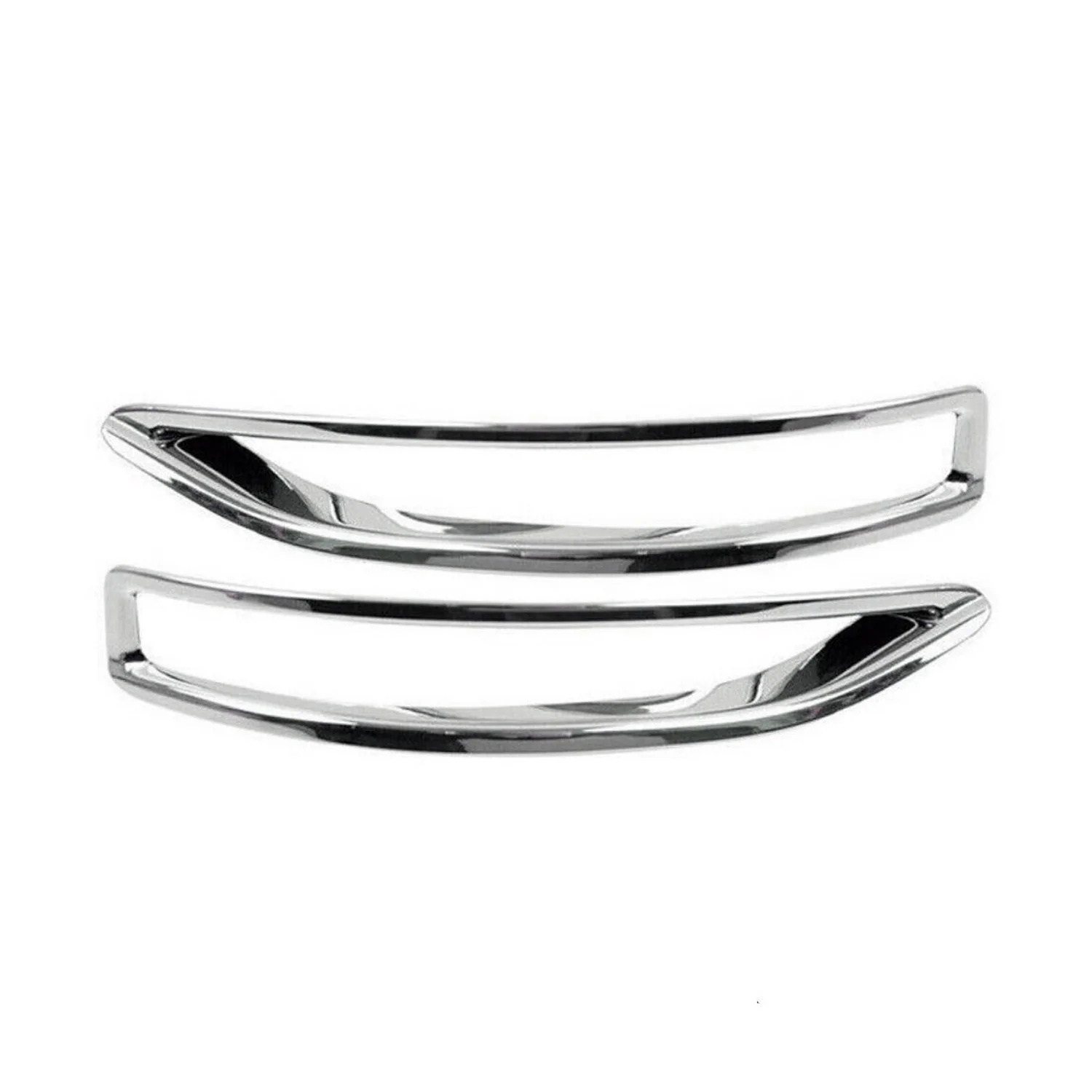 2016-2022 BMW X1 F48 xLine Rear Fog Light Lamp Frame Trim ABS Chrome 2 Pcs - Image 6