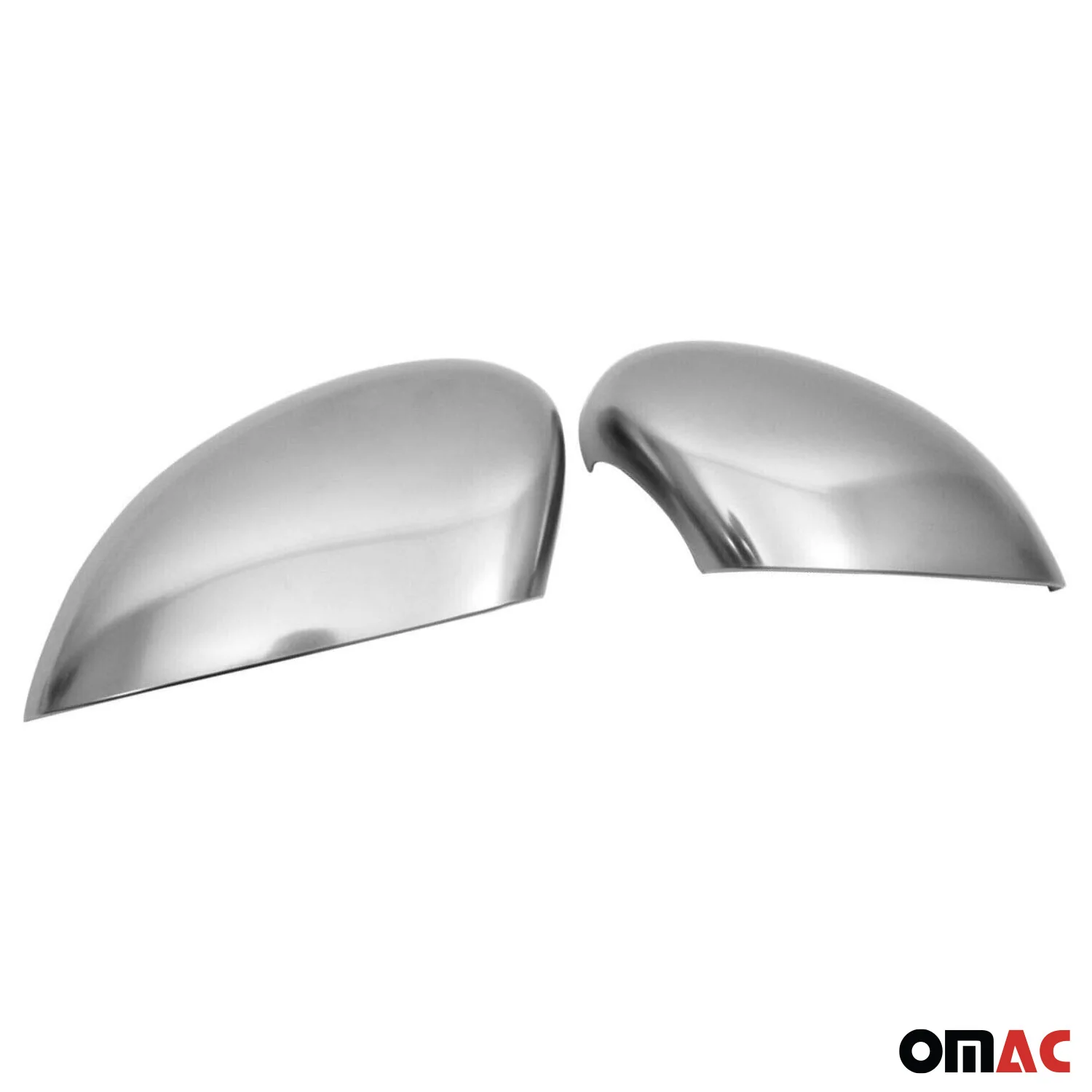 2011-2019 Ford Fiesta / B-Max Side Mirror Cover Caps Matt Stainless Steel 2 Pcs - Image 6