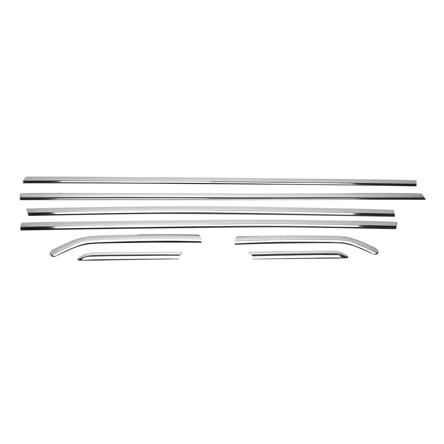 2012-2018 Ford Focus Sedan Window Molding Trim Streamer Stainless Steel - Image 7