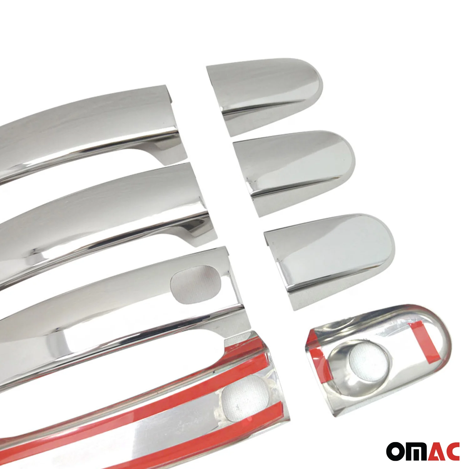 2013-2019 Ford Escape III Car Door Handle Cover Protector Stainless Steel Chrome 8Pcs - Image 7