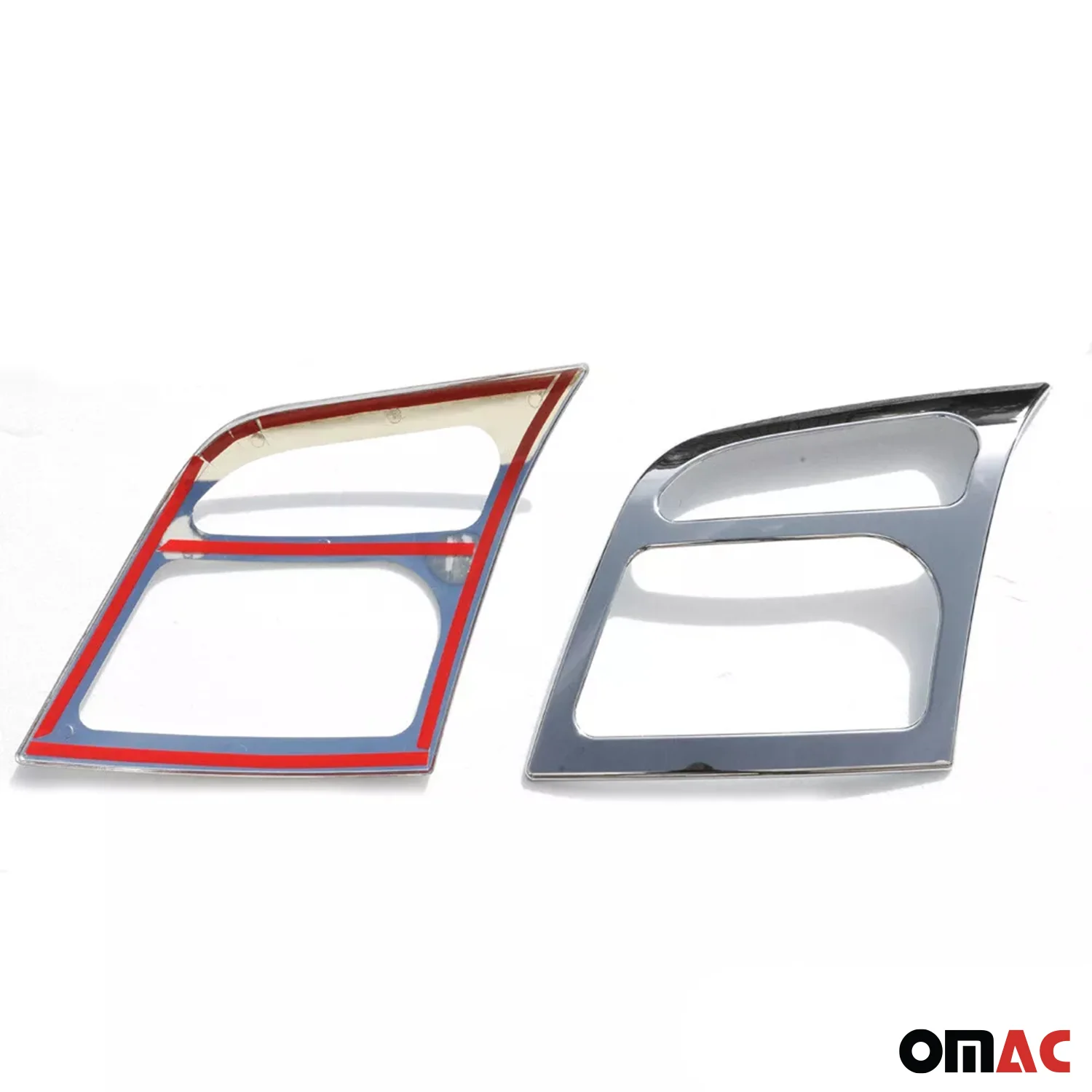 2010-2013 Ford Transit Connect Fog Light Headlight Lamp Cover Chrome 2 Pcs - Image 5