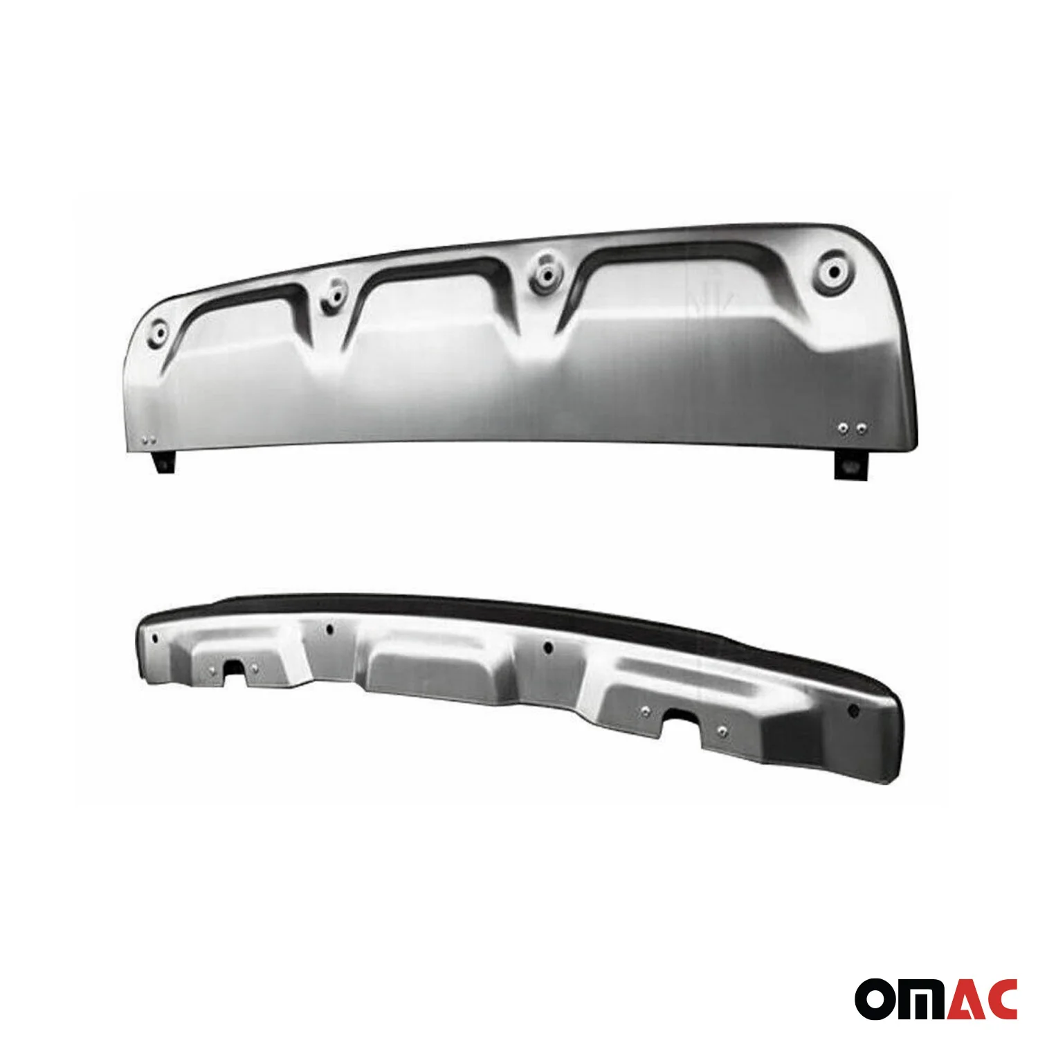 2012-2016 Honda CR-V Rear Trunk Molding Trim Stainless Steel Silver 2 Pcs - Image 3