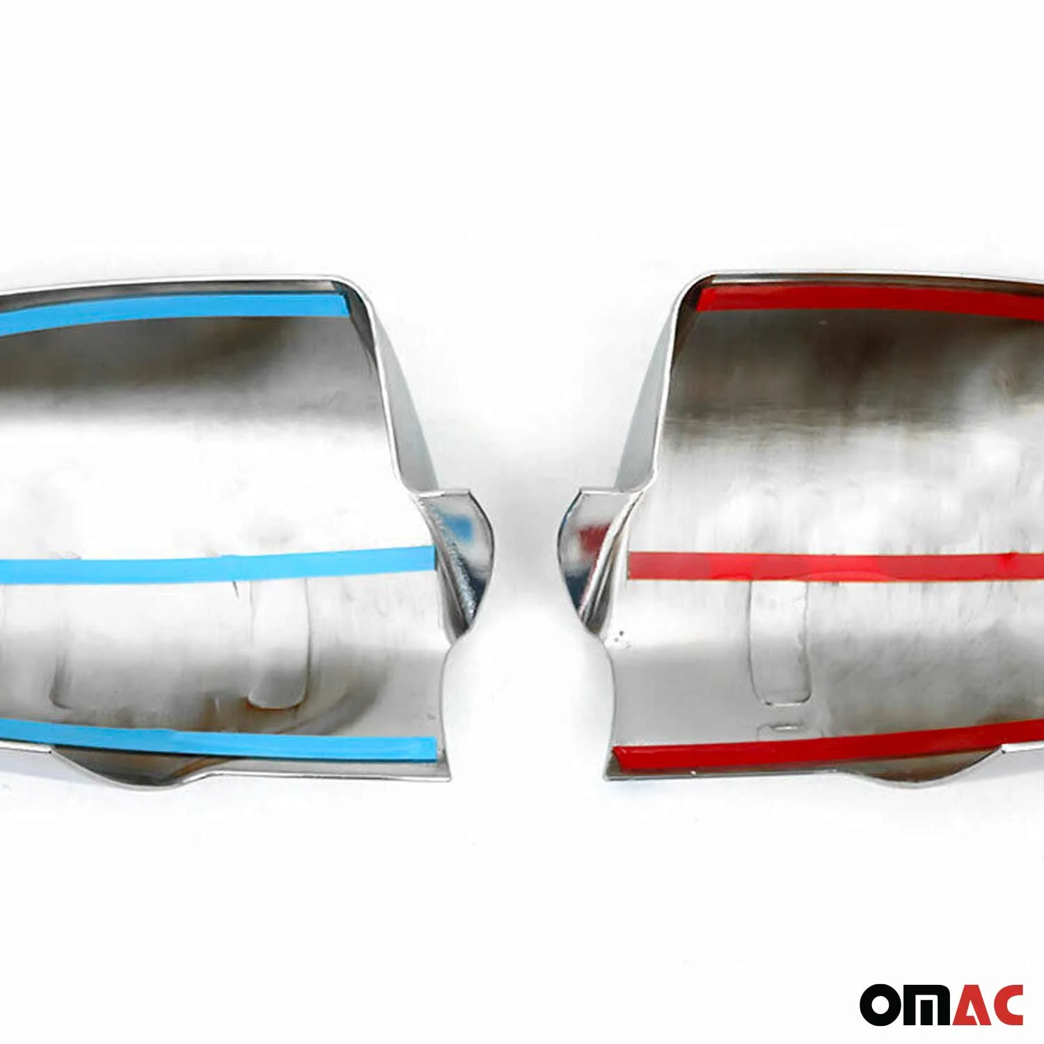 2006-2011 Hyundai Accent 3.gen Sedan Side Mirror Cover Caps Chrome Silver 2 Pcs - Image 10