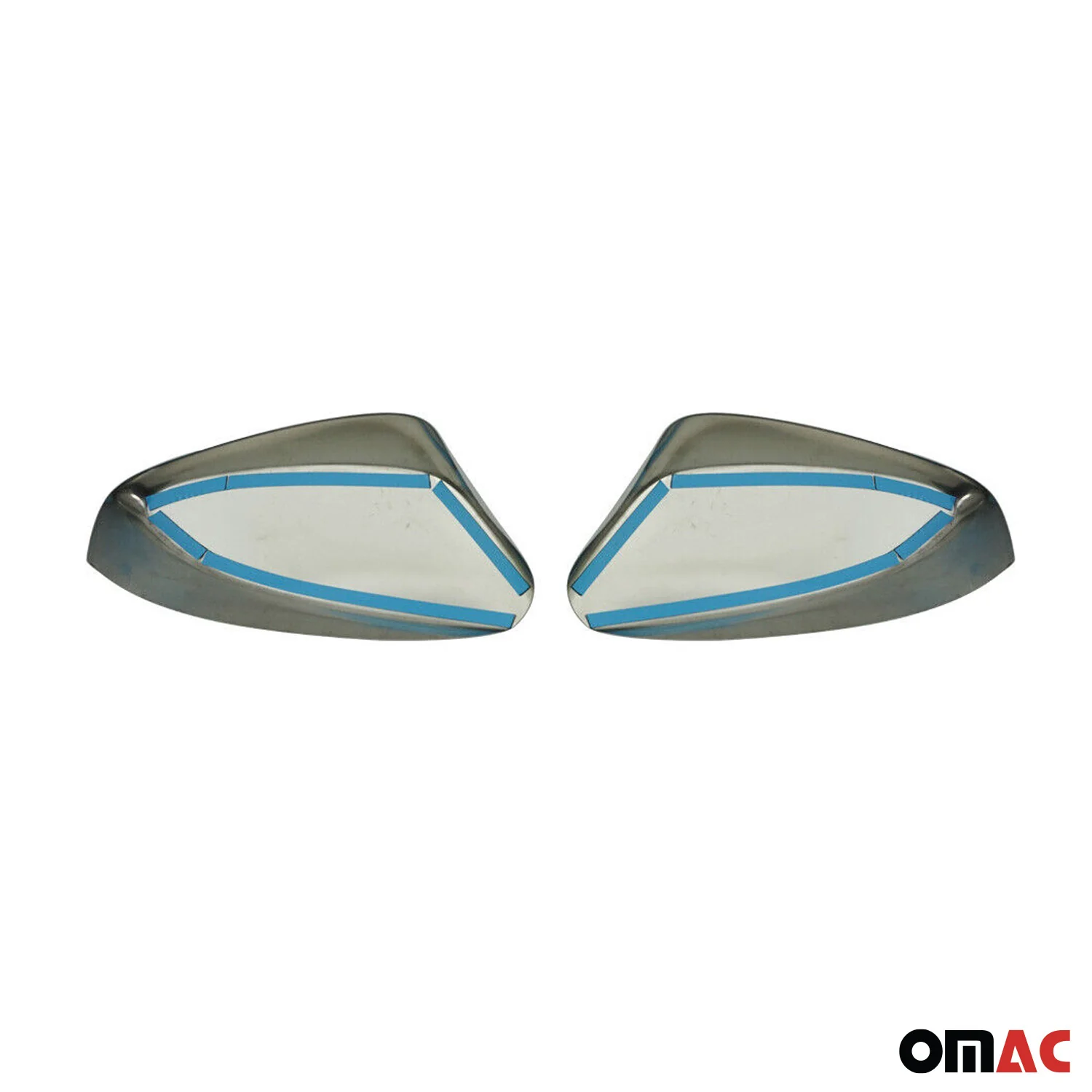 2011-2015 Hyundai Elantra Side Mirror Cover Caps Stainless Steel Silver 2 Pcs - Image 7