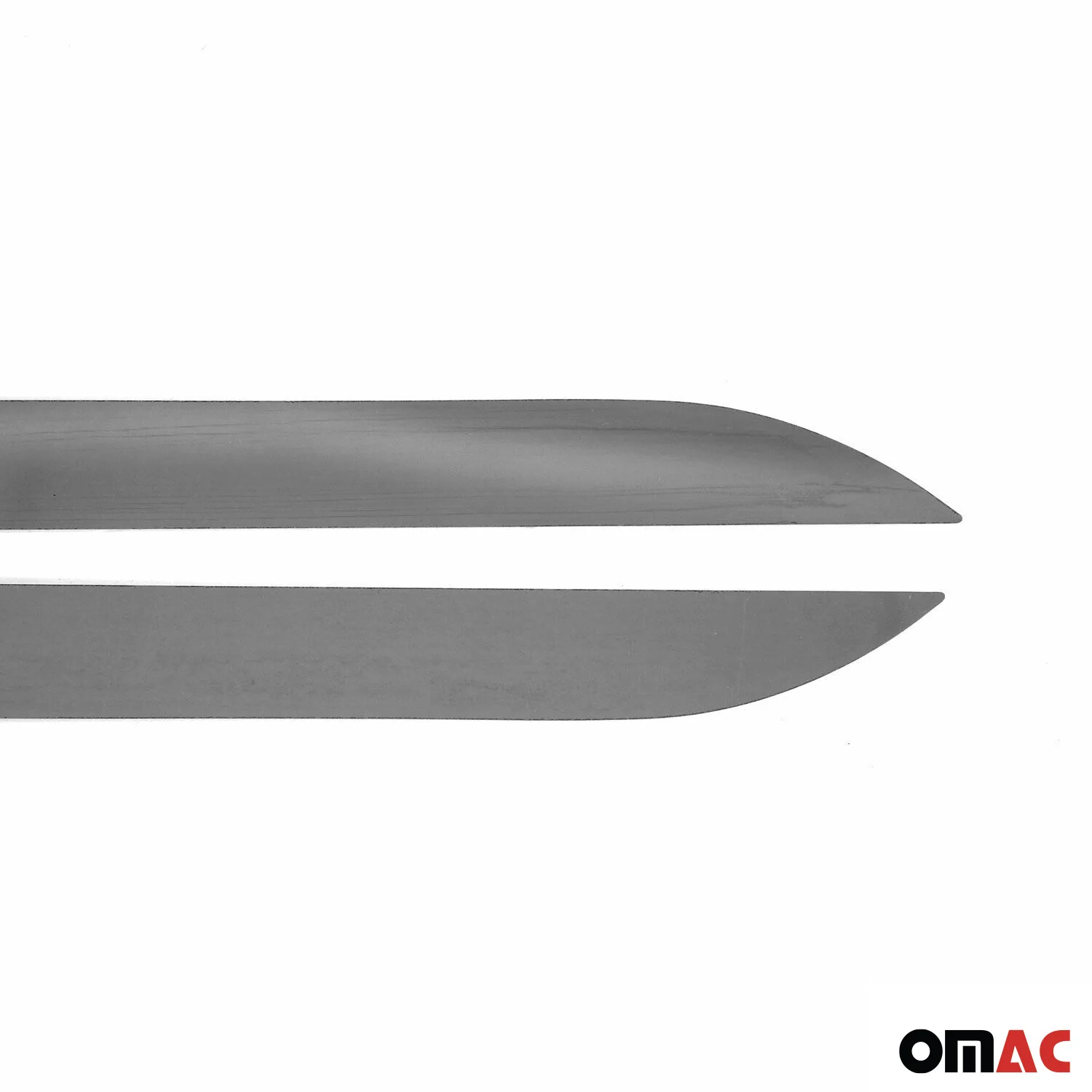 2018-2023 Hyundai Kona Rear Bumper Diffusor Chrome Trim Silver Stainless Steel 2 Pcs - Image 6