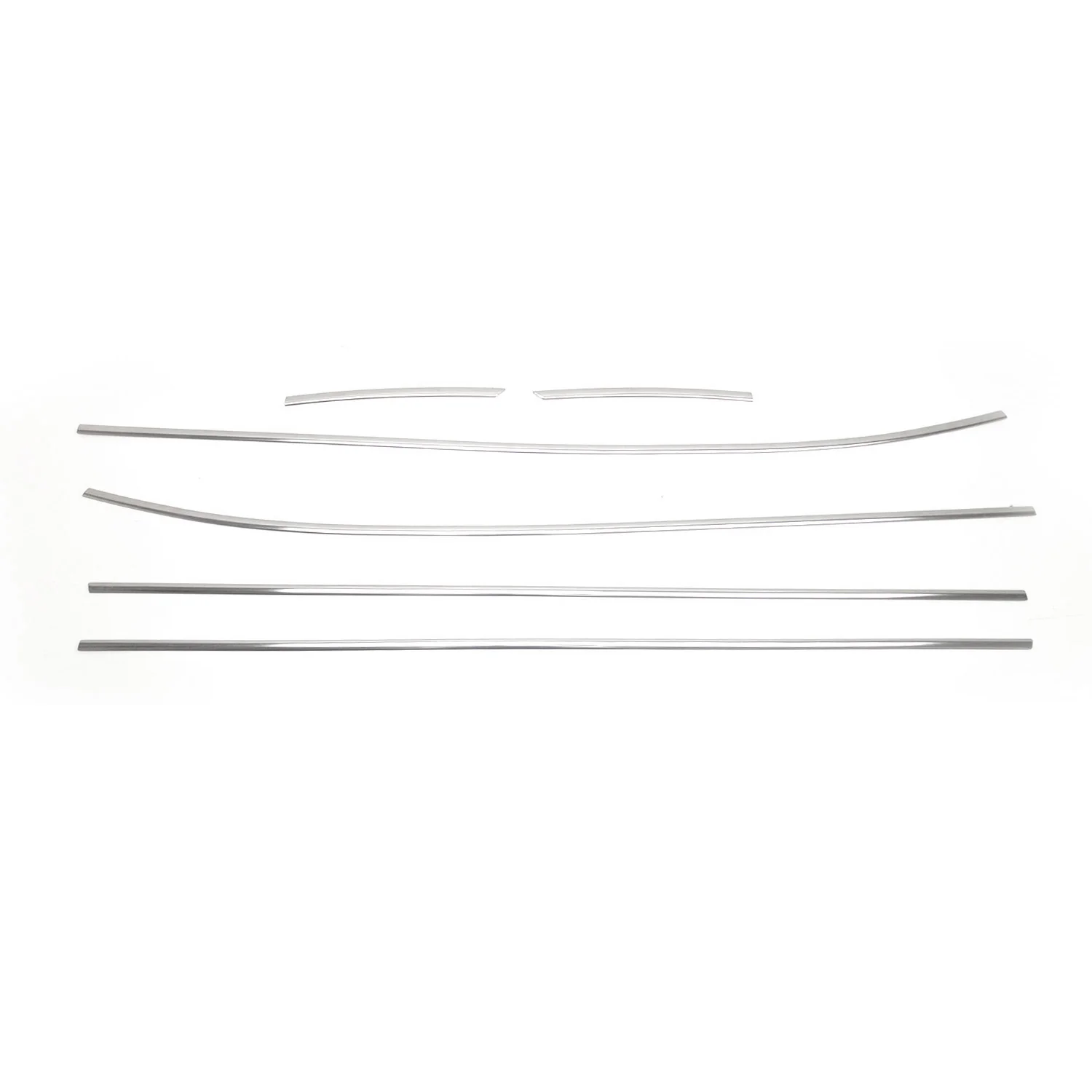 2010-2015 Hyundai Tucson Window Molding Trim Streamer Stainless Steel Silver 6 Pcs - Image 7