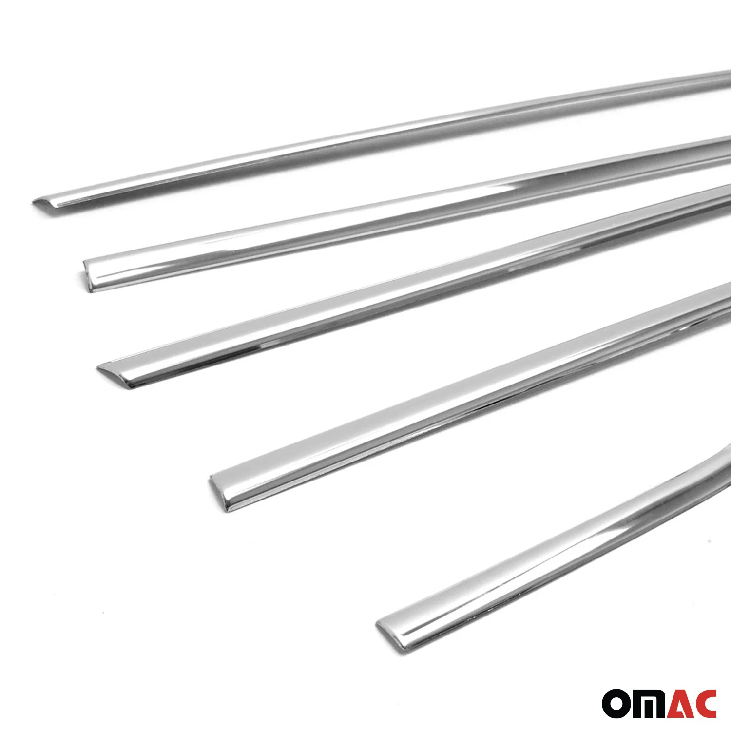 2010-2015 Hyundai Tucson Window Molding Trim Streamer Stainless Steel Silver 6 Pcs - Image 8