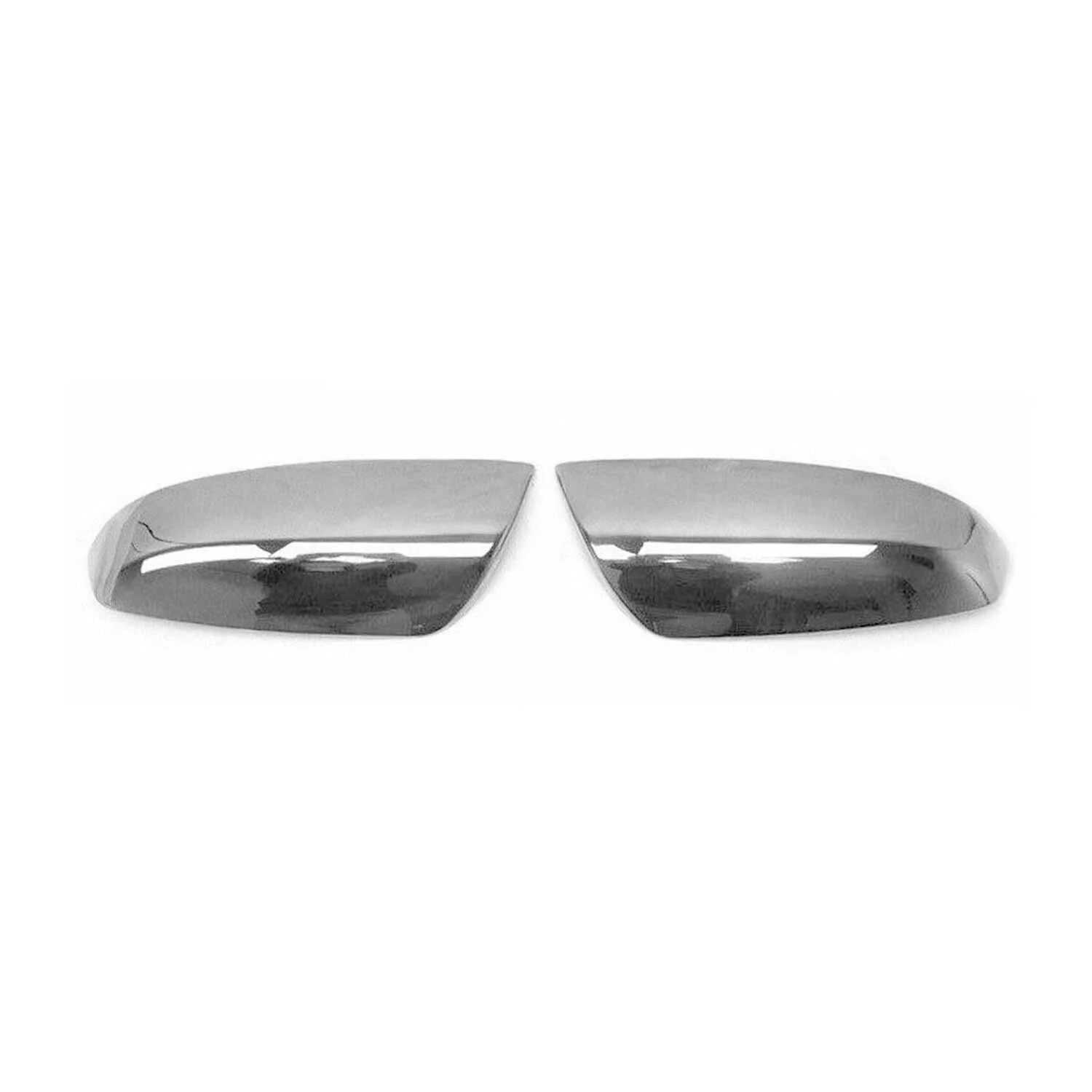 2011-2015 Kia Sorento Side Mirror Cover Caps Stainless Steel Silver 2 Pcs - Image 7