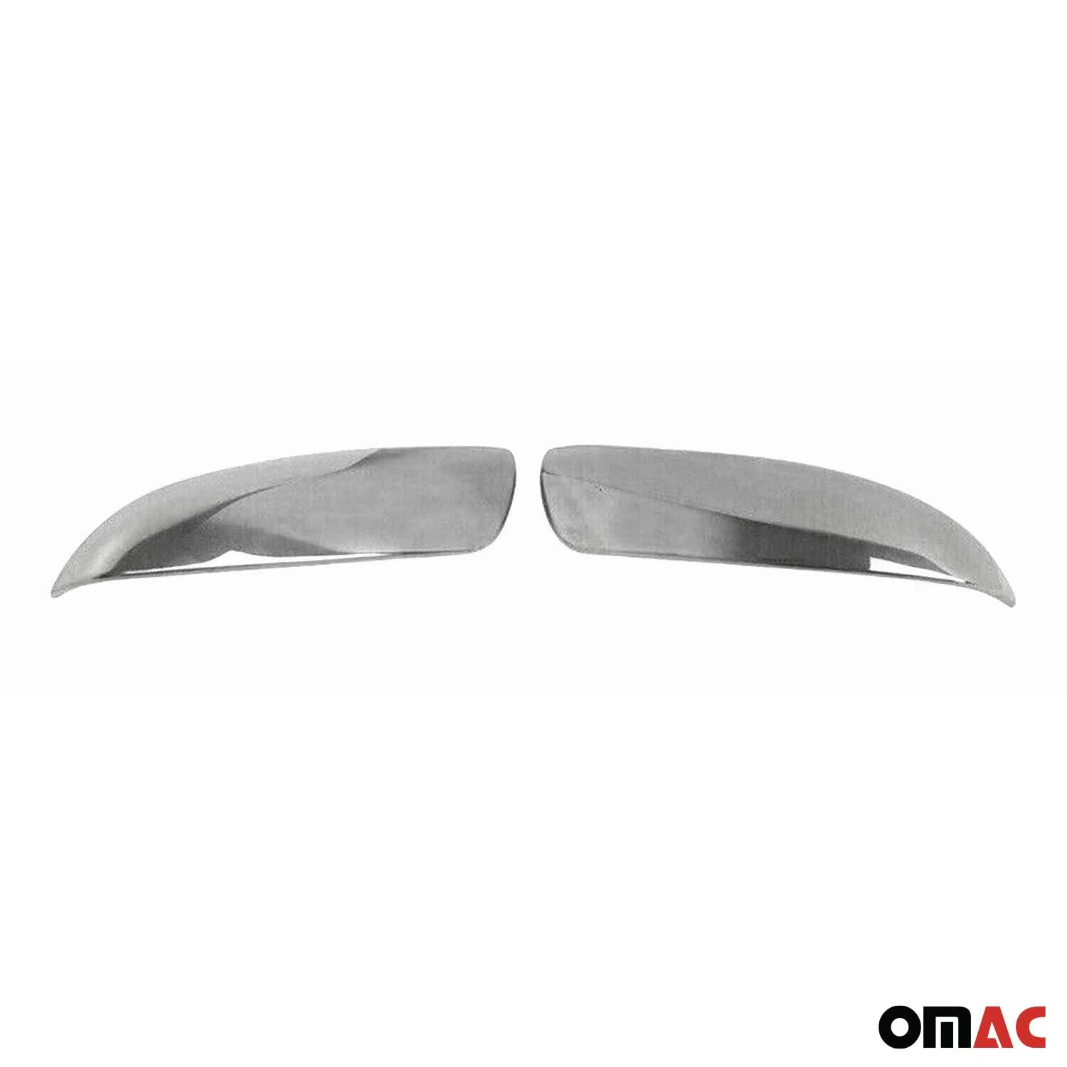 2011-2015 Kia Sorento Side Mirror Cover Caps Stainless Steel Silver 2 Pcs - Image 8