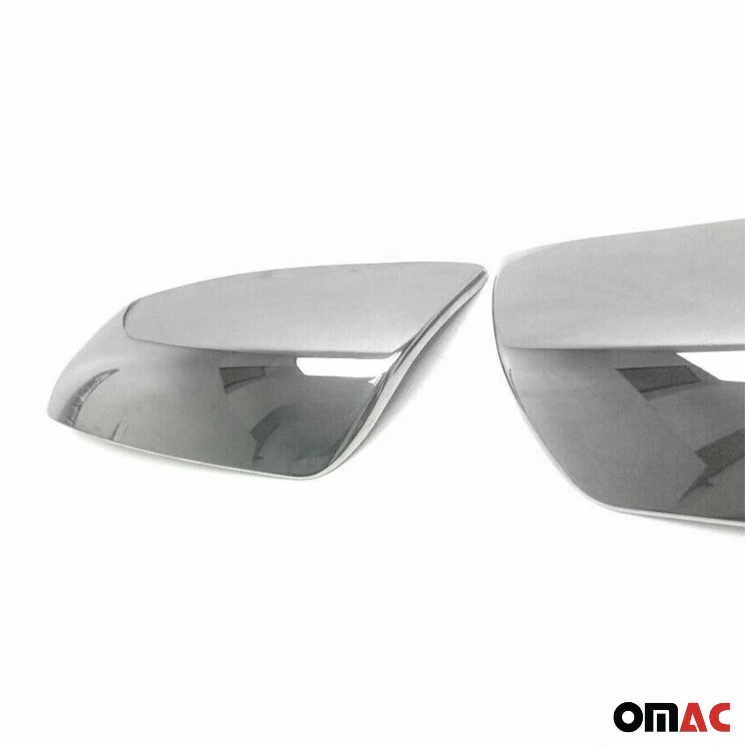2011-2015 Kia Sorento Side Mirror Cover Caps Stainless Steel Silver 2 Pcs - Image 9