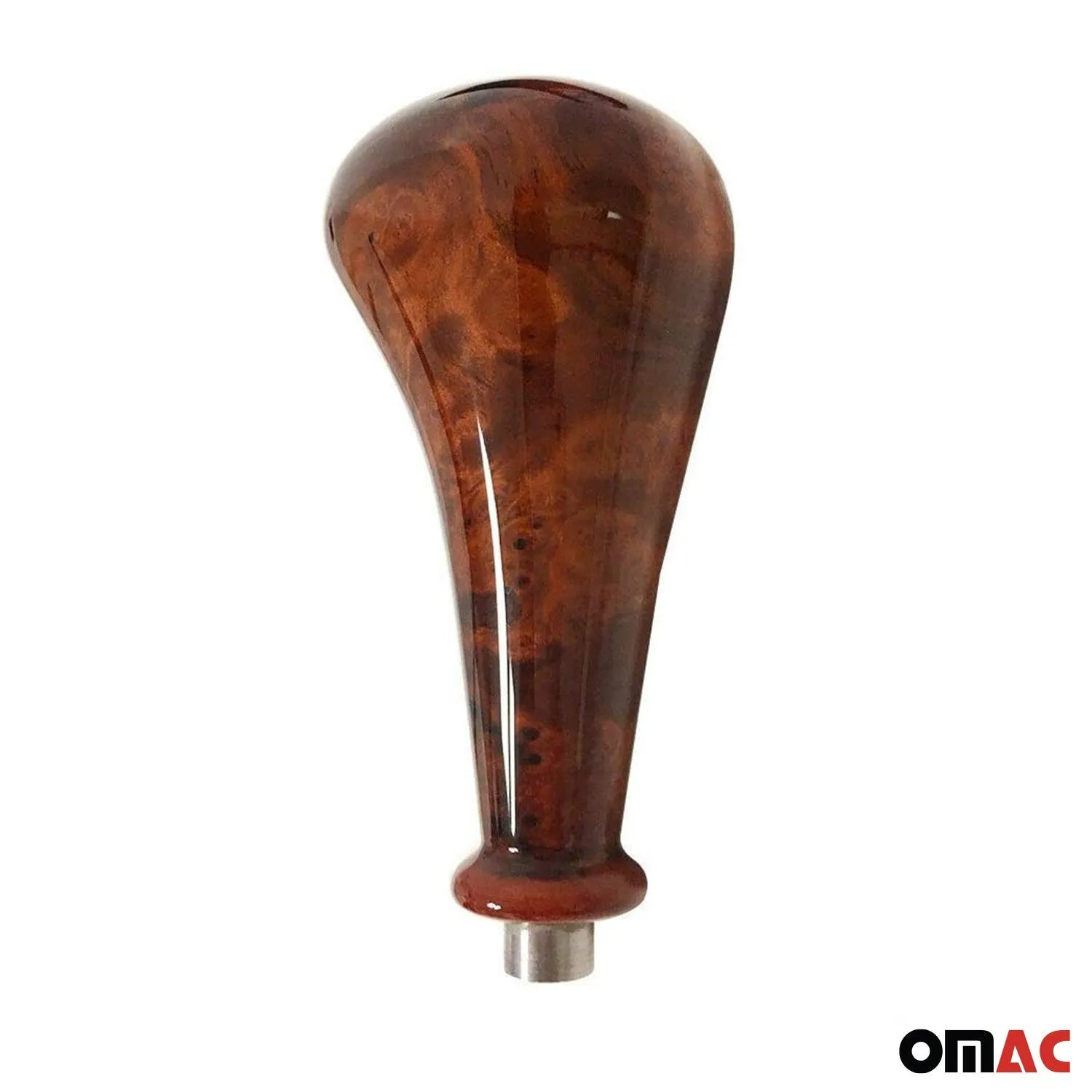 1988-1994 Mercedes E Class W124 Mechanic Gear Shift Knob Handle Wood Walnut - Image 6