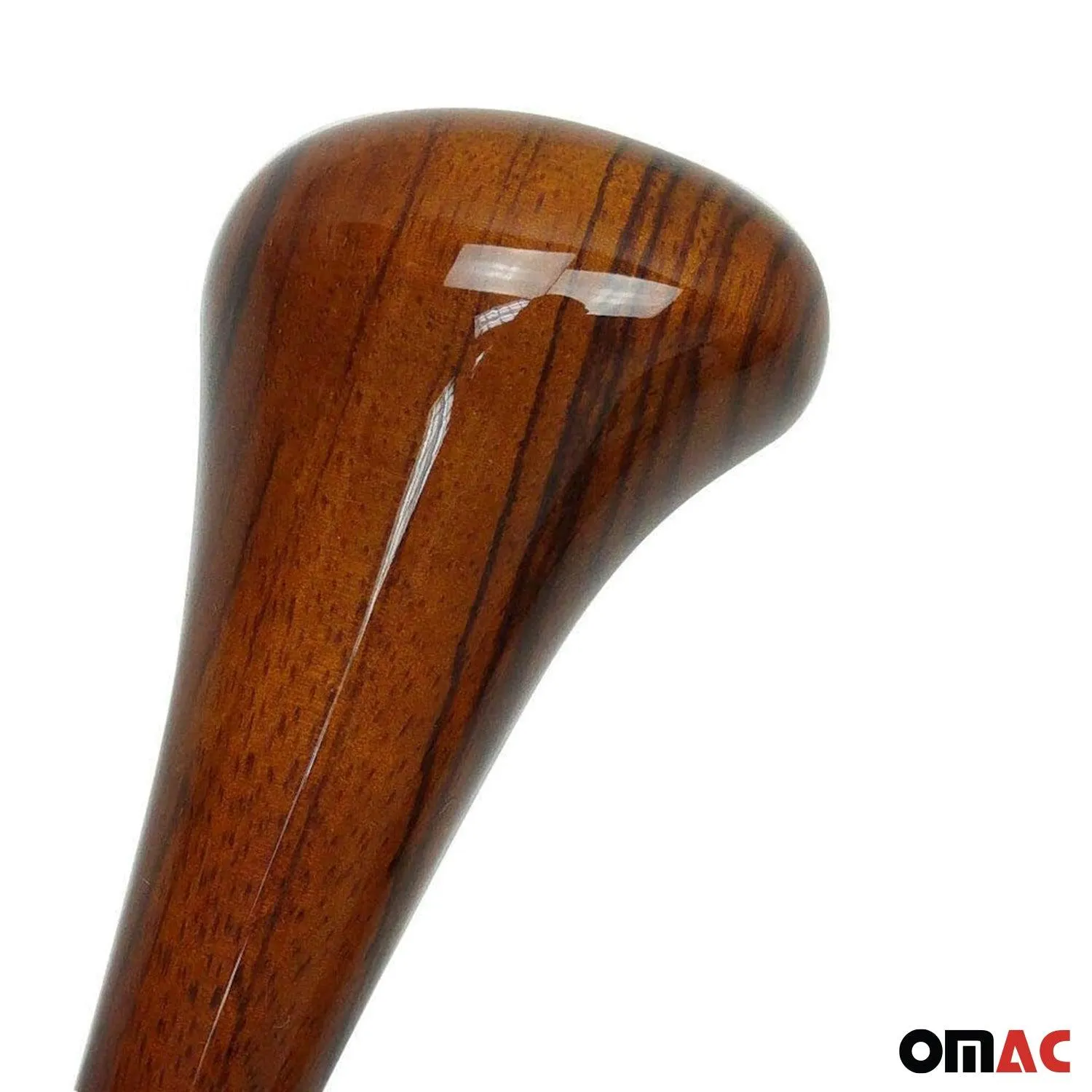 1988-1994 Mercedes E Class W124 Mechanic Gear Shift Knob Handle Wood Zebrano - Image 5