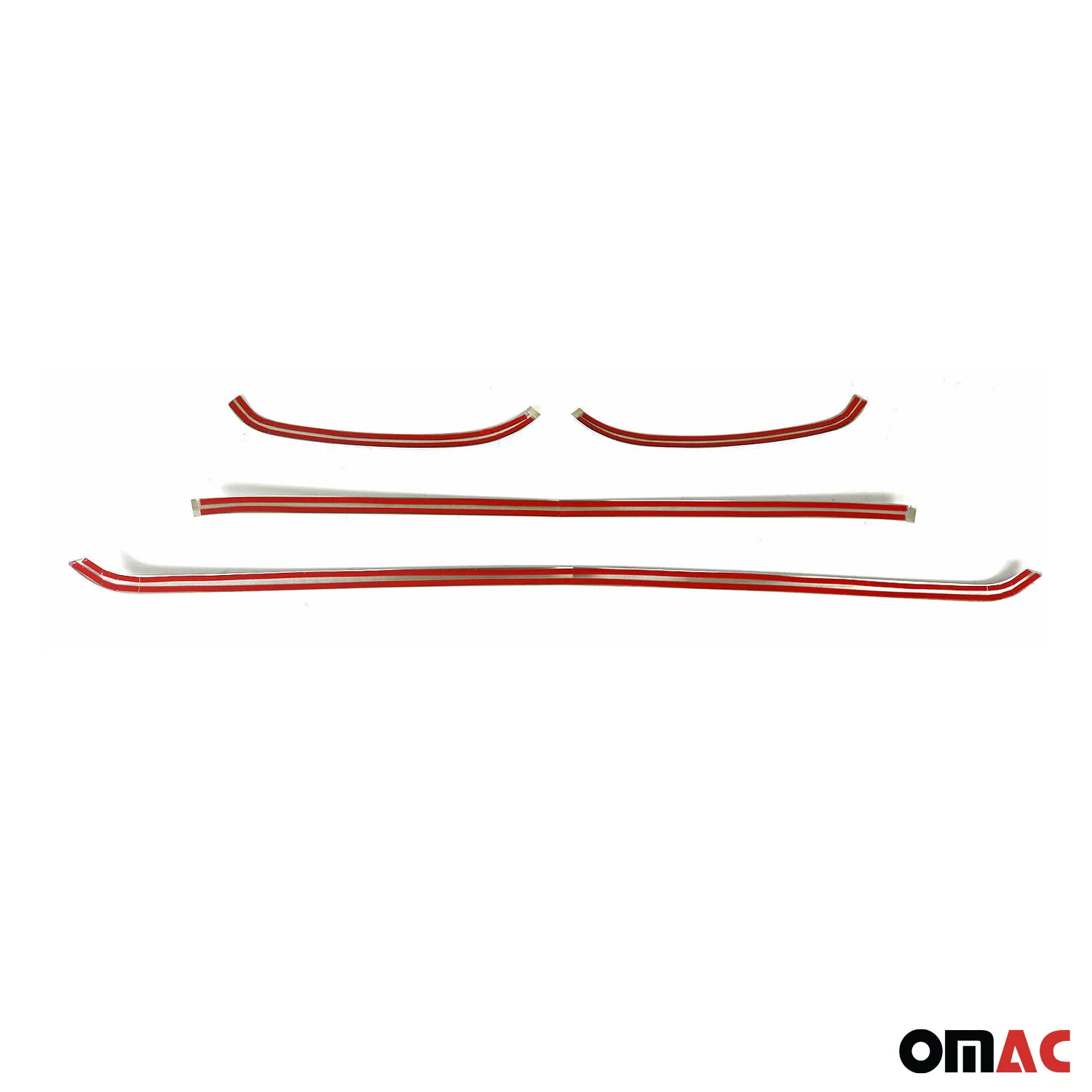2019-2026 Mercedes Sprinter W907 910 Front Bumper Grill Trim Stainless Steel Dark 4x - Image 5