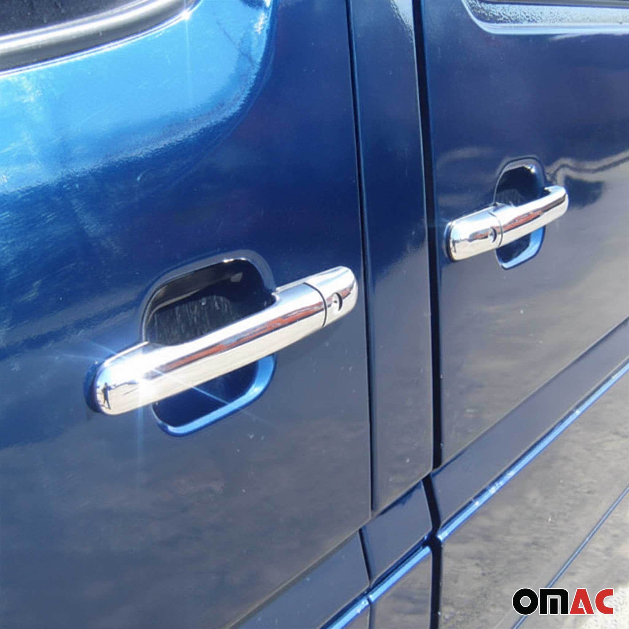 2019-2026 Mercedes Sprinter W907 910 Door Handle Cover Protector Stainless Steel 8 Pcs - Image 2
