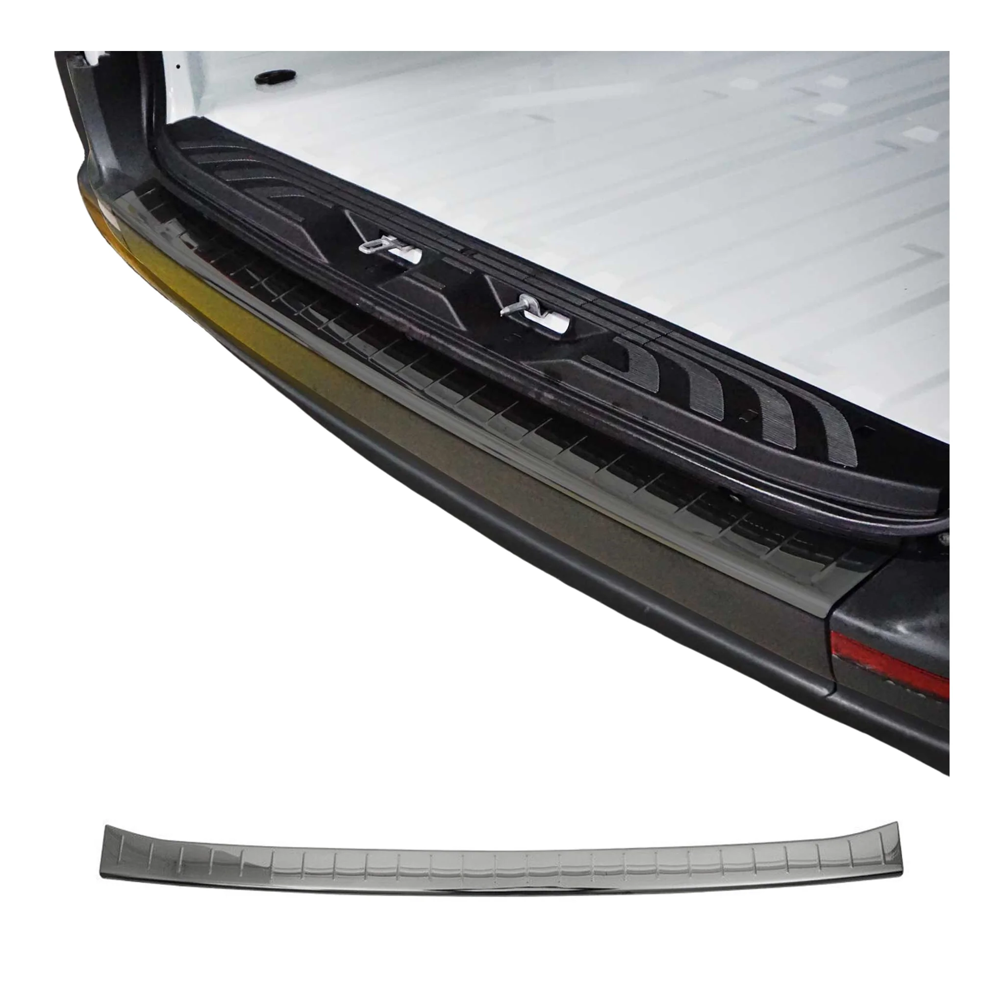 2019-2026 Mercedes Sprinter W907 910 Rear Bumper Guard Stainless Steel Dark