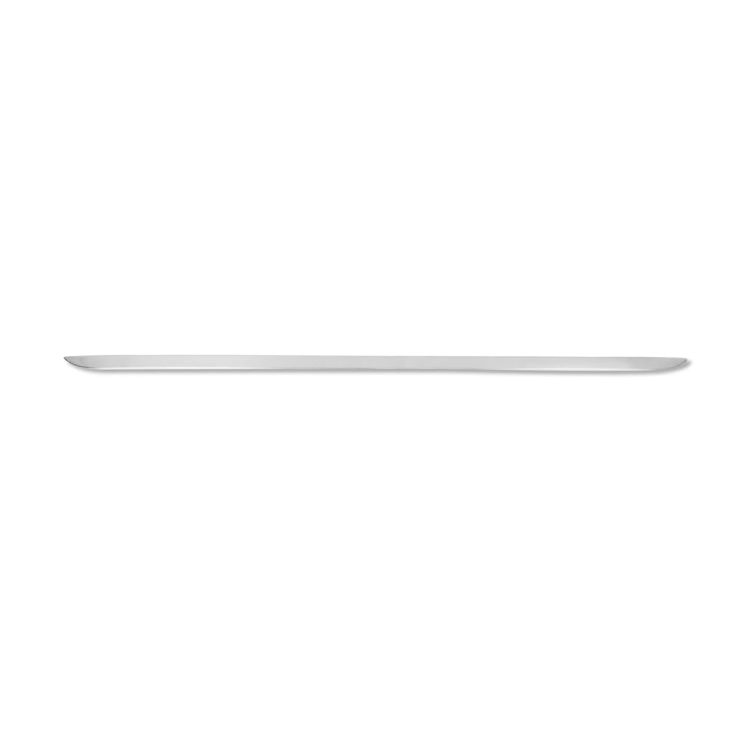 2011-2017 Nissan Juke Rear Trunk Molding Trim Brushed Stainless Steel Silver - Image 6