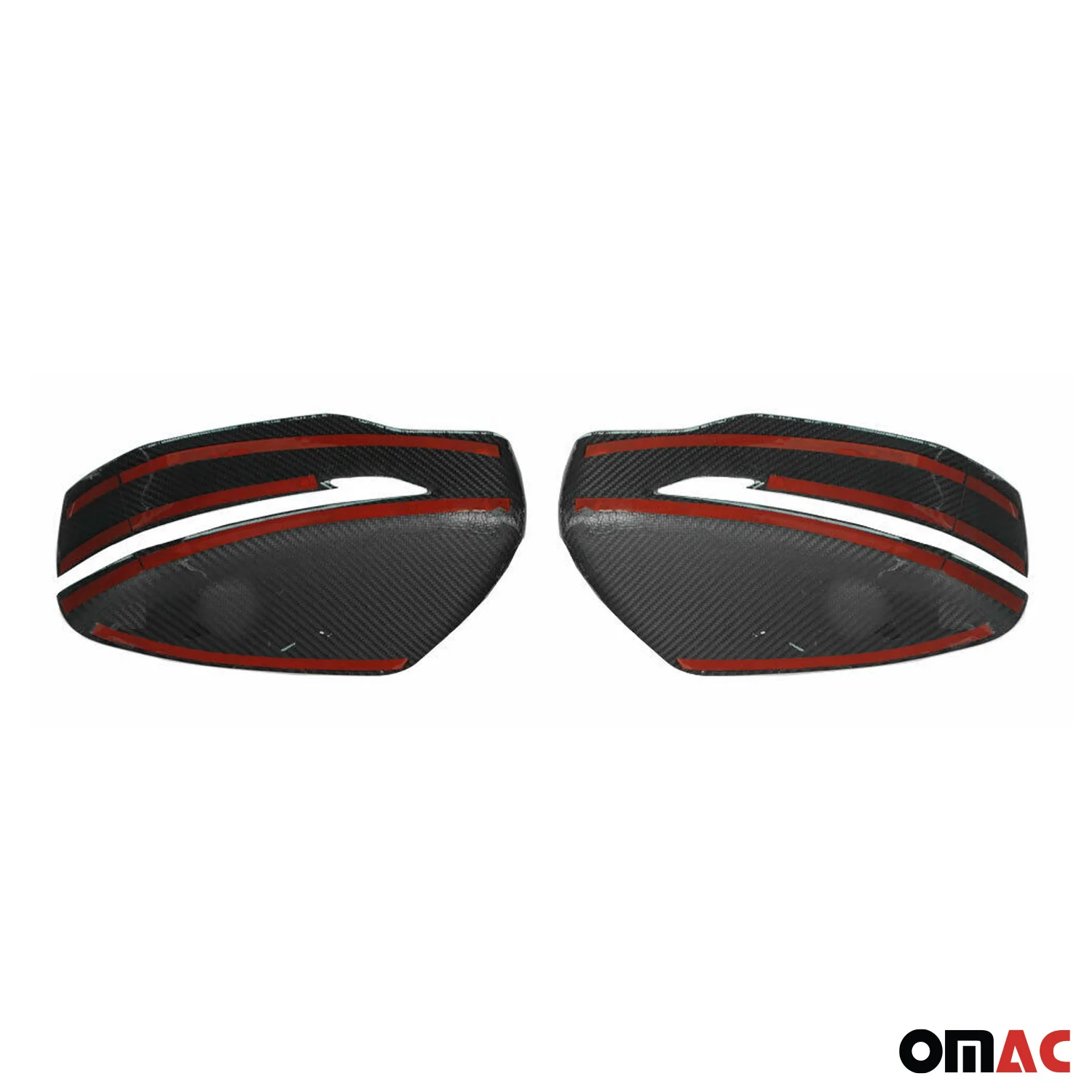 2014-2020 Nissan Rogue Side Mirror Cover Caps Carbon Fiber Black 2 Pcs - Image 5