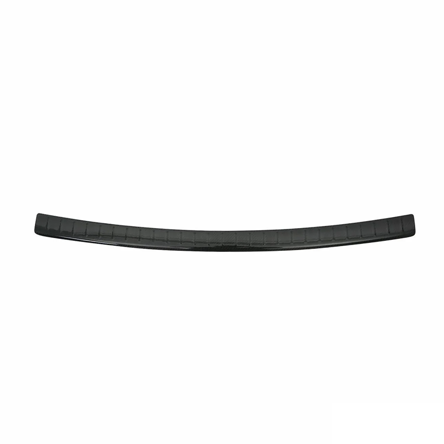 2017-2020 Nissan Rogue Sport Rear Bumper Guard Carbon Fiber Black - Image 2