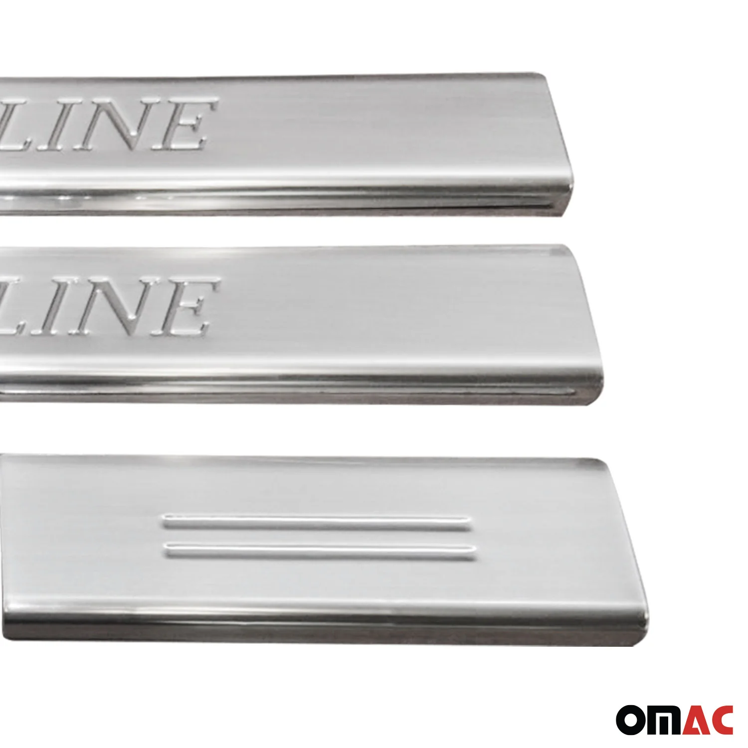 2013-2017 Land Rover Range Rover Door Sill Scuff Plate Scratch Stainless Steel 4x - Image 3