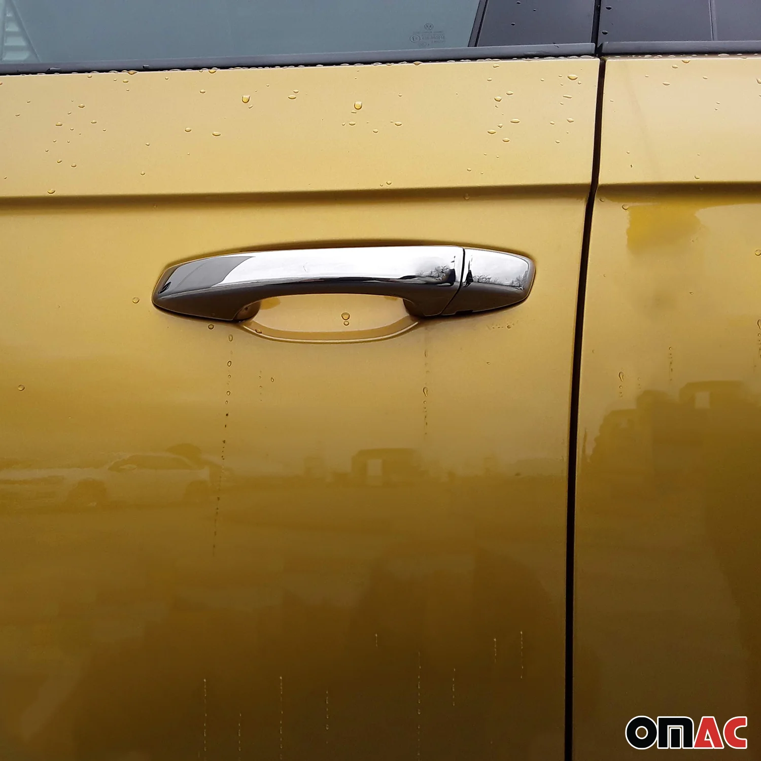 2015-2021 VW Golf Car Door Handle Cover Protector Stainless Steel Chrome 4 Pcs - Image 3