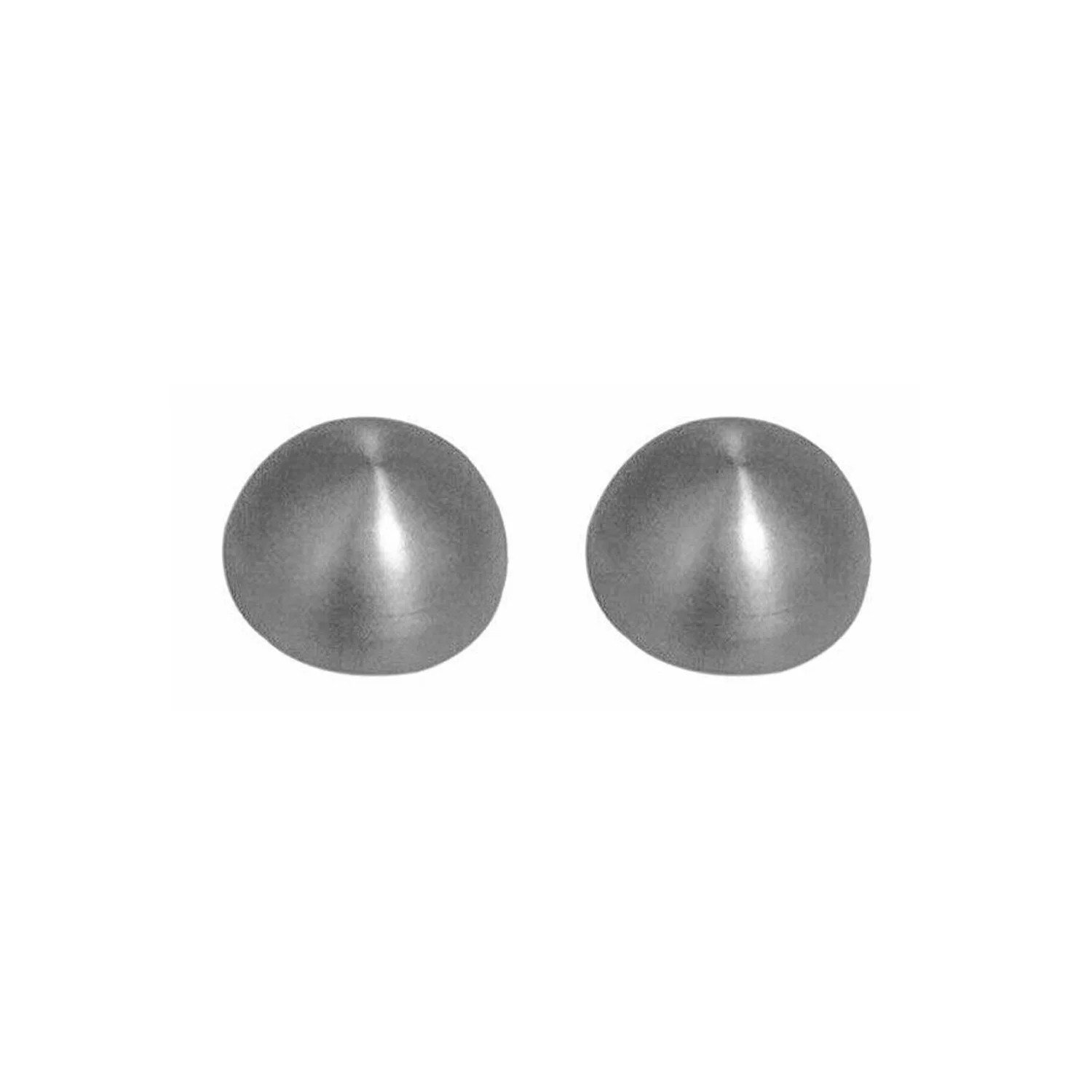 1998-2007 Smart ForTwo Turn Signal Handle Cap Cover Trim Stainless Steel Chrome 2 Pcs - Image 3
