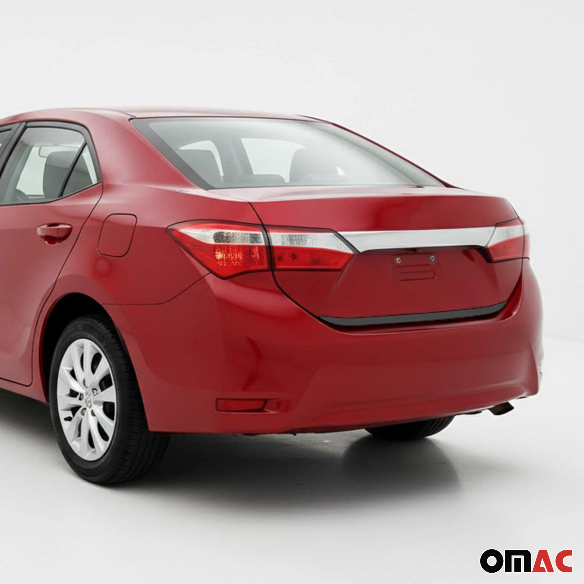2014-2019 Toyota Corolla Sedan Rear Trunk Molding Trim Stainless Steel - Image 2