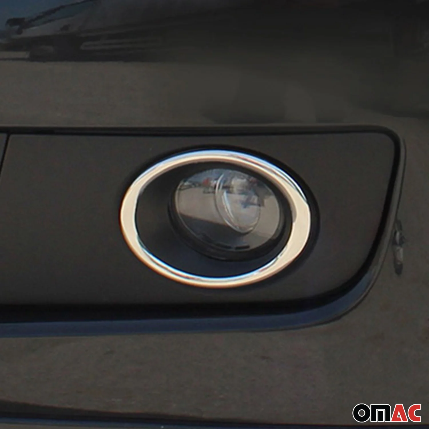 2010-2012 VW Amarok Fog Light Lamp Bezel Cover Stainless Steel Silver 2 Pcs - Image 5