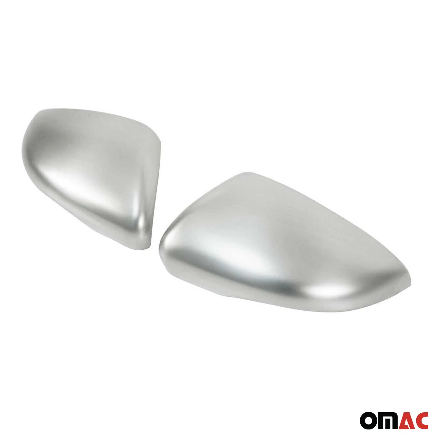 2010-2014 VW Golf Mk6 Side Mirror Cover Caps Matt Stainless Steel Silver 2 Pcs - Image 5