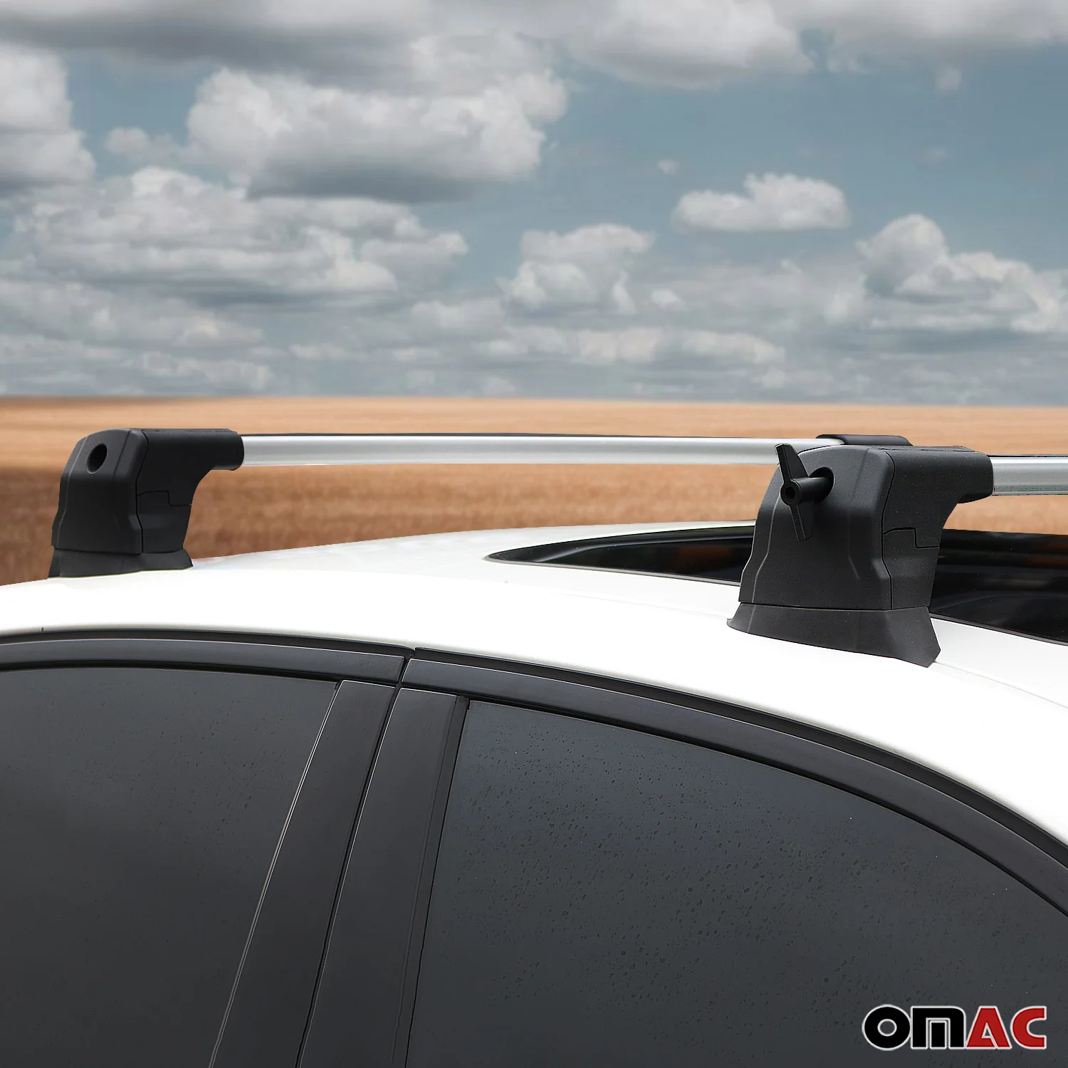 2003-2014 Mercedes Vito W639 Roof Rack Cross Bars Silver - Image 9
