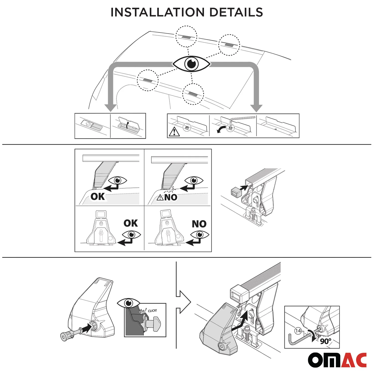 2019-2024 Mercedes B Class W247 Roof Rack Cross Bars Silver - Image 9