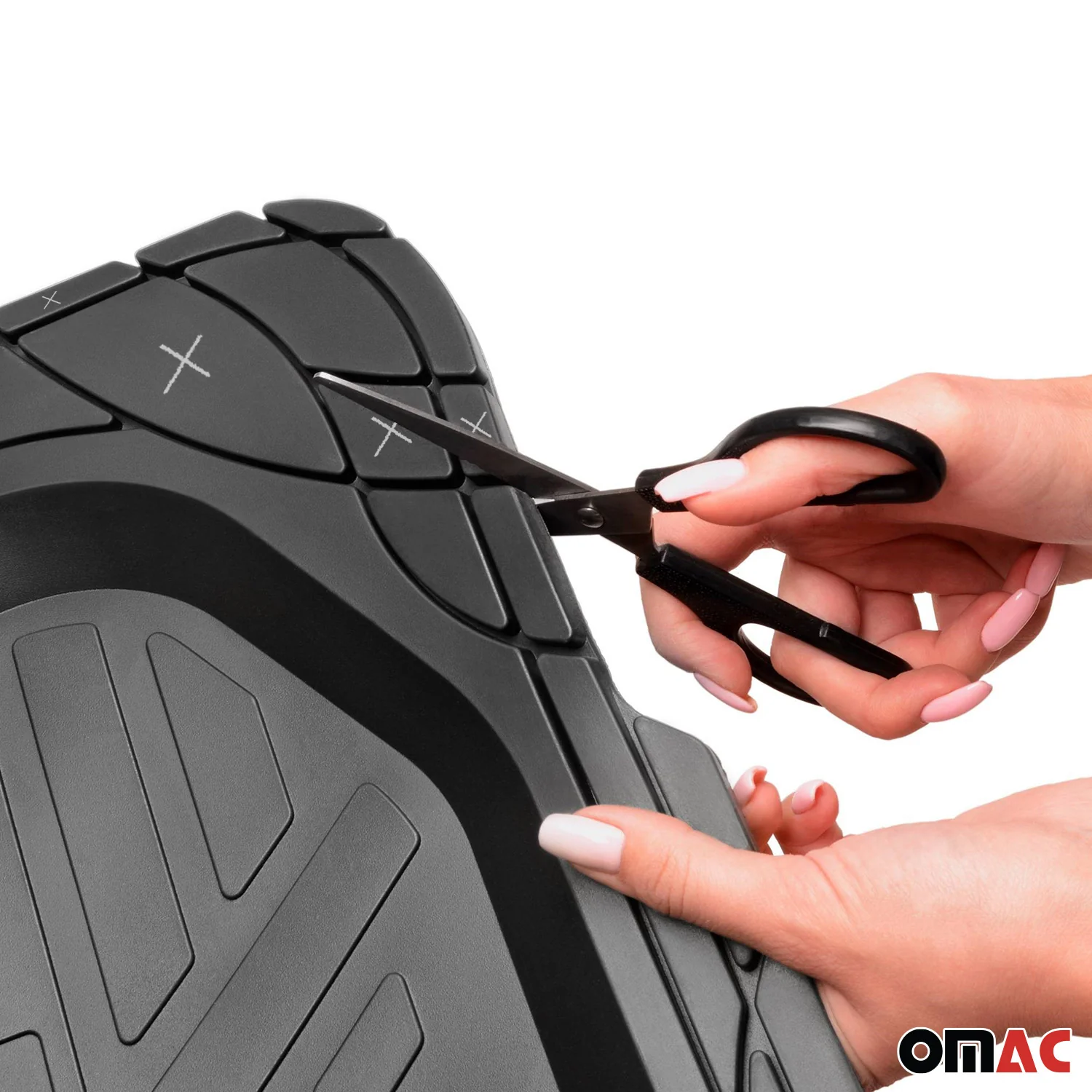 Floor Mats and Cargo Liners Semi Custom fit Universal for Cars SUV Black - Image 4