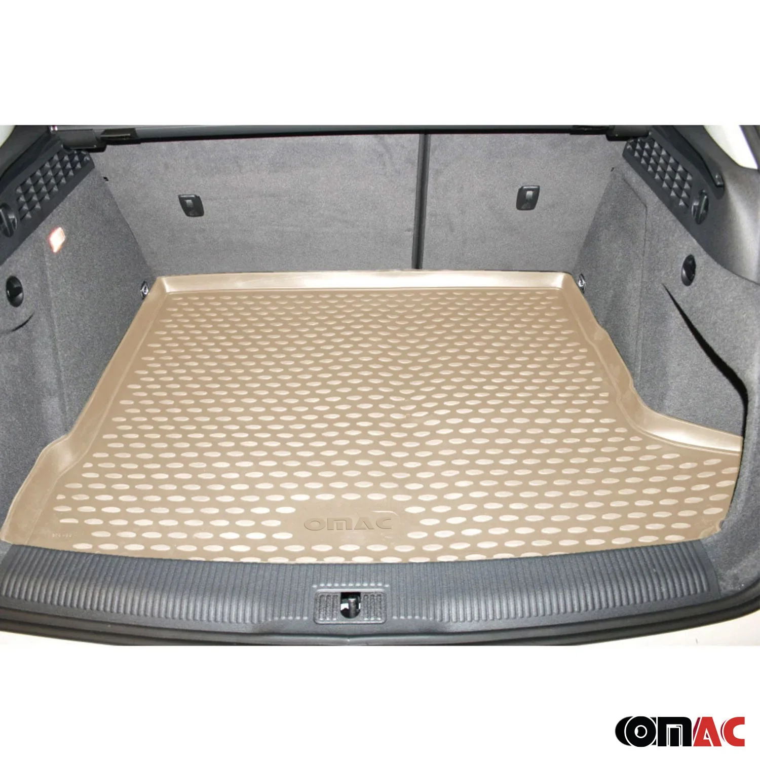 2003-2014 Volvo XC90 1.gen 5-Seats Floor Mats & Cargo Liner Full Set All Weather Beige - Image 5