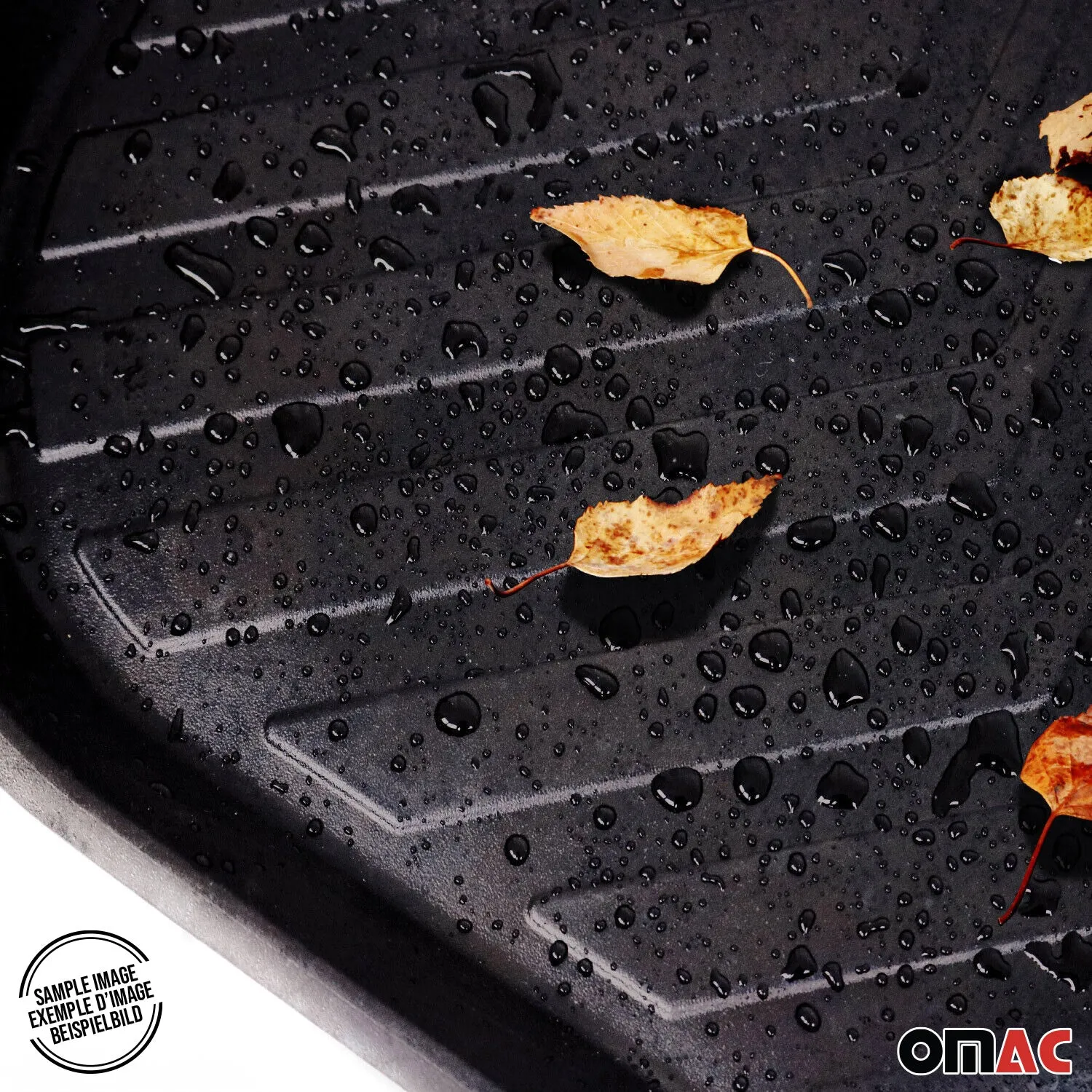 2019-2024 Ford Focus Floor Mats Liners Full Set All Weather Black - Image 4