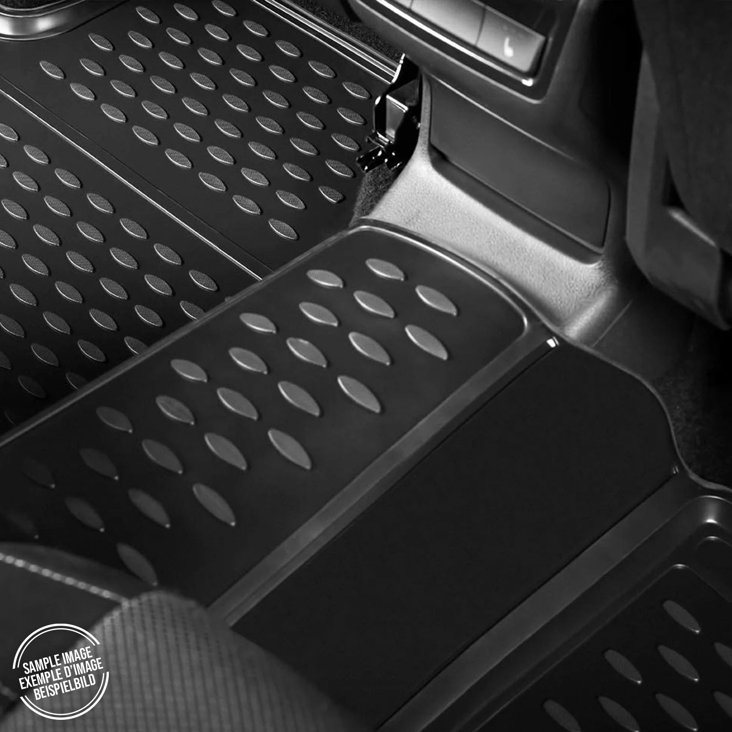 2008-2014 Cadillac CTS CTS-V Floor Mats Liners Full Set All Weather Black - Image 6