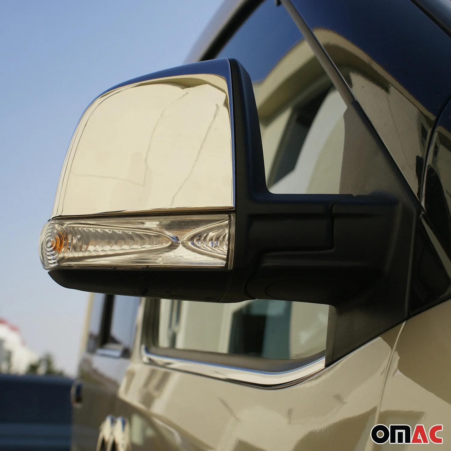 2015-2022 RAM ProMaster City Side Mirror Cover Caps Chrome Silver 2Pcs - Image 6