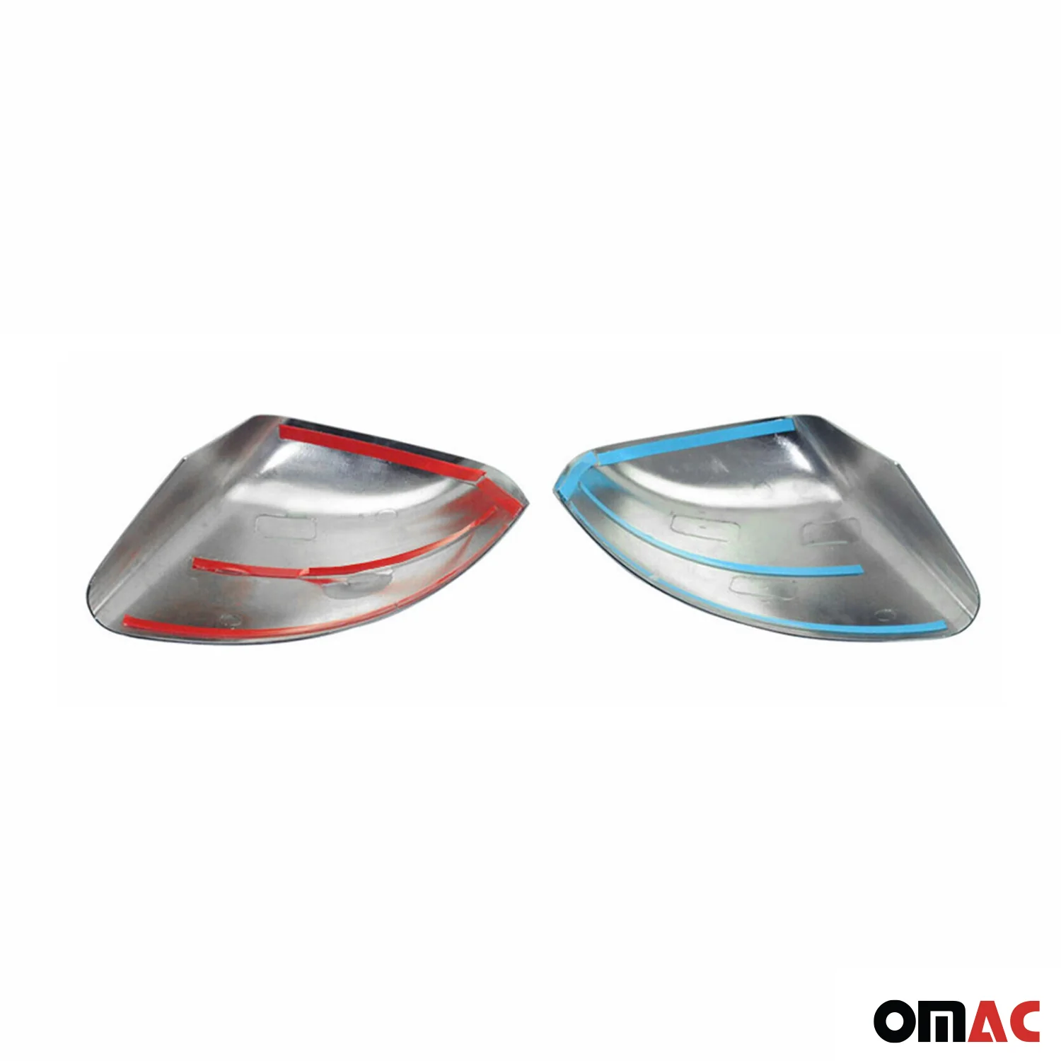 2014-2019 Ford Transit Connect Pre-FL Mirror Cover Caps & Door Handle Chrome Set - Image 7