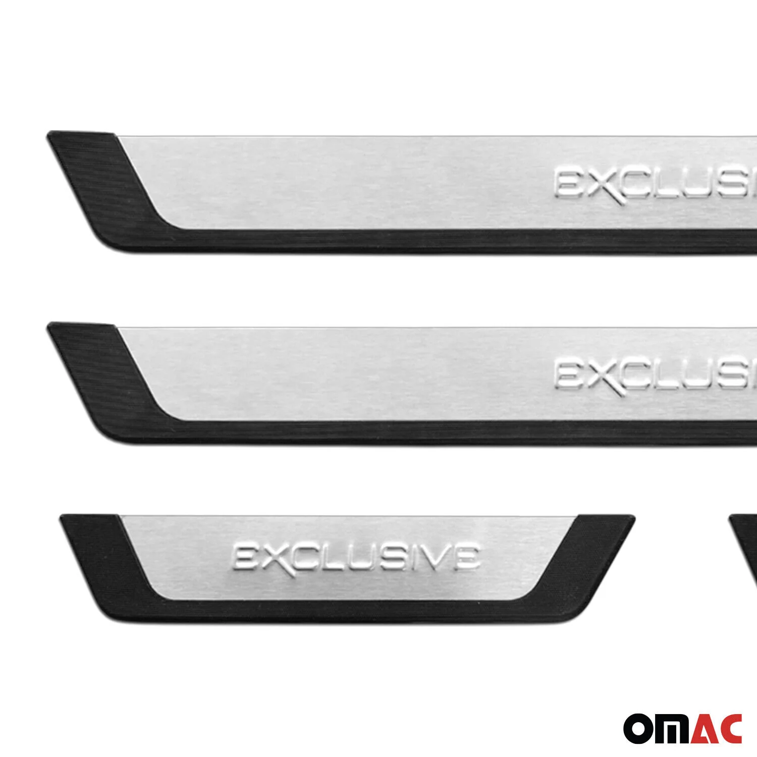 Honda CR-V Door Sill Scuff Plate Scratch Protector Exclusive Brushed Stainless Steel 4Pcs - Image 3
