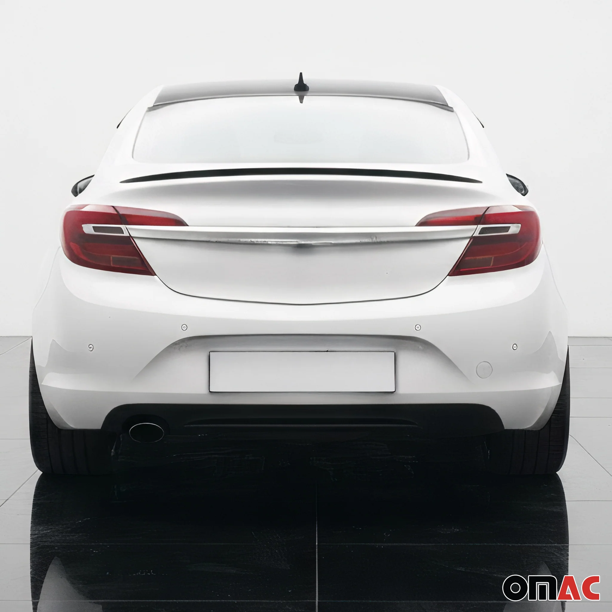 2011-2016 Hyundai Elantra Sedan Rear Trunk Spoiler Wing Black - Image 7