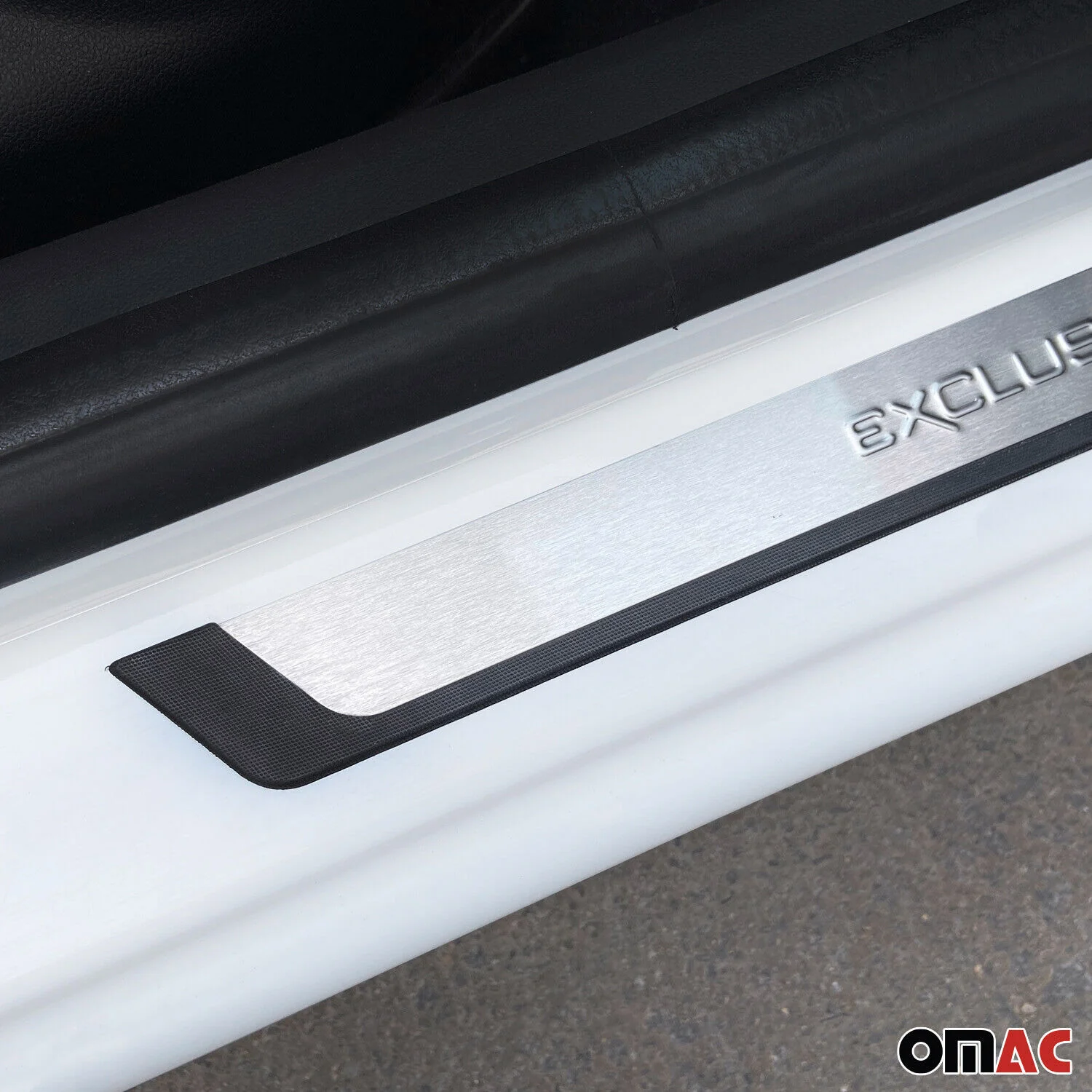 2011-2017 Hyundai Equus Door Sill Scuff Plate Scratch Protector Exclusive Brushed Stainless Steel 4Pcs - Image 6