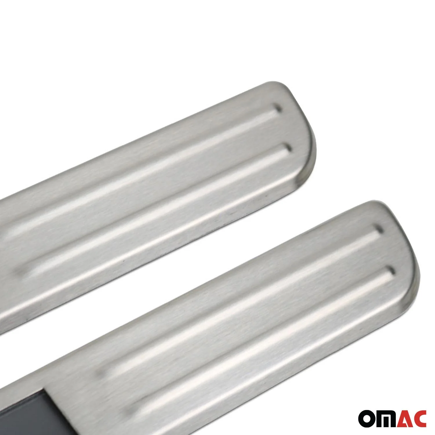 Infiniti Q60 Door Sill Scuff Plate Illuminated Sport Stainless Steel Silver 2 Pcs - Image 7